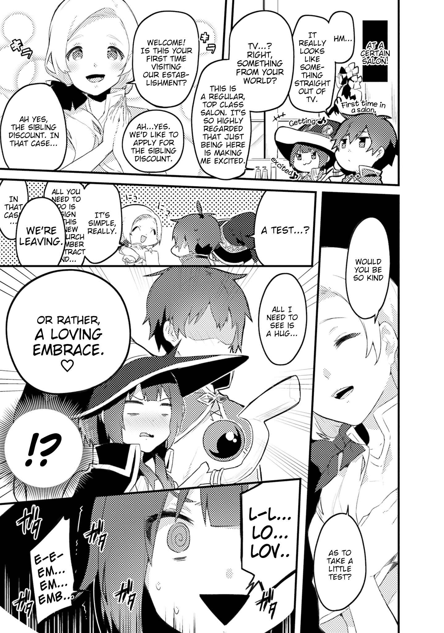 Page 3 Chapter 3 Kono Subarashii Sekai ni Shukufuku wo! Megumin Anthology