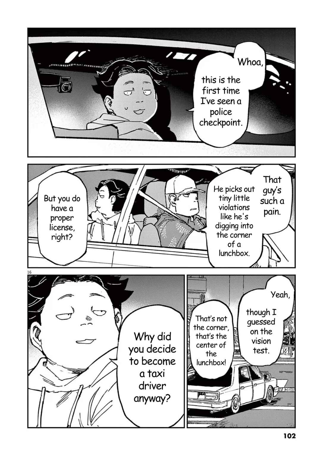 Page 16 Chapter 3 RoOT / Route of OddTaxi
