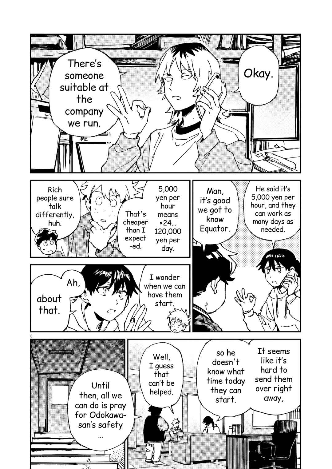 Page 8 Chapter 46 RoOT / Route of OddTaxi