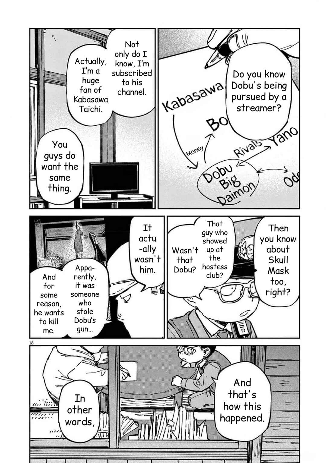 Page 18 Chapter 22 RoOT / Route of OddTaxi