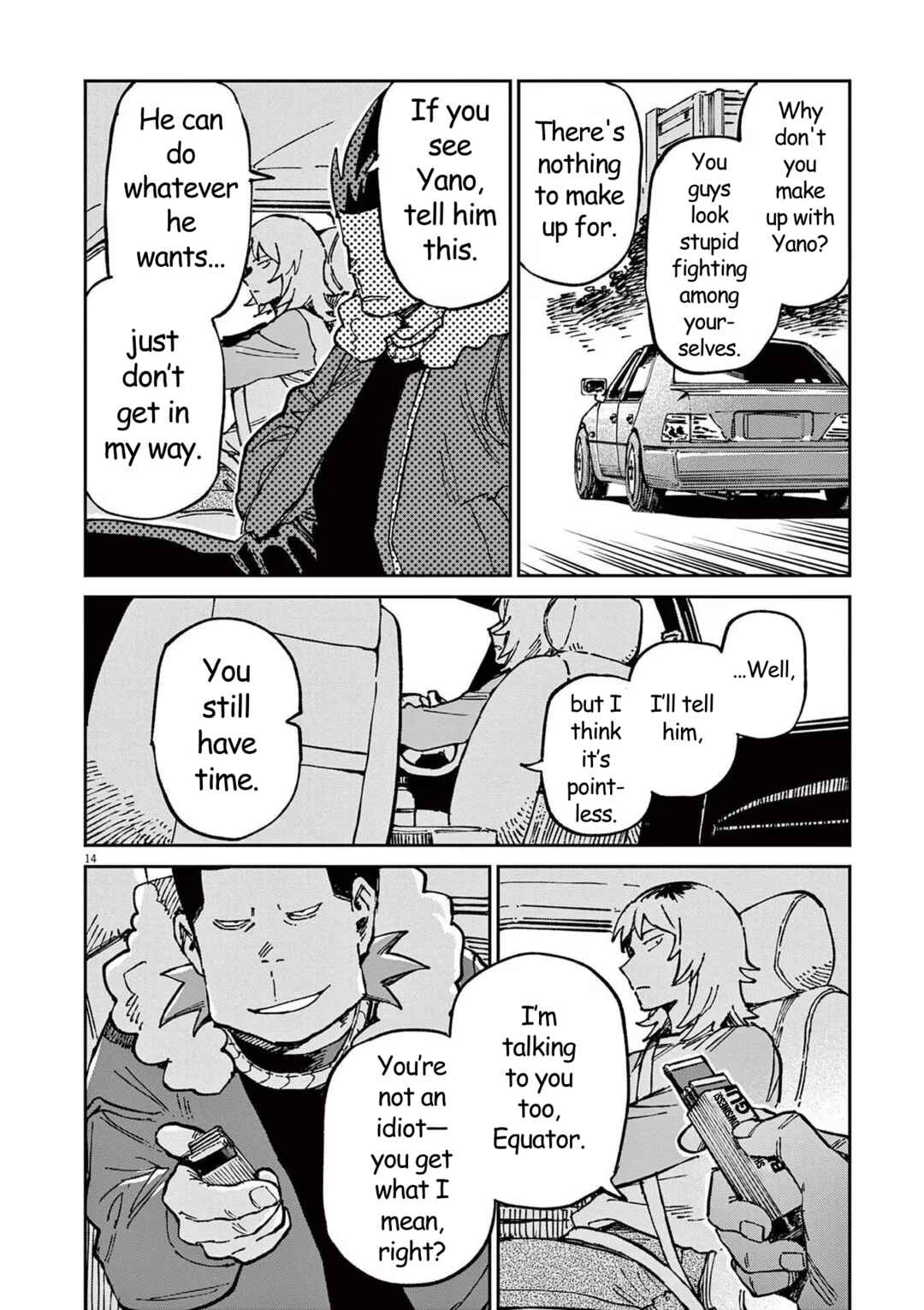 Page 14 Chapter 11 RoOT / Route of OddTaxi