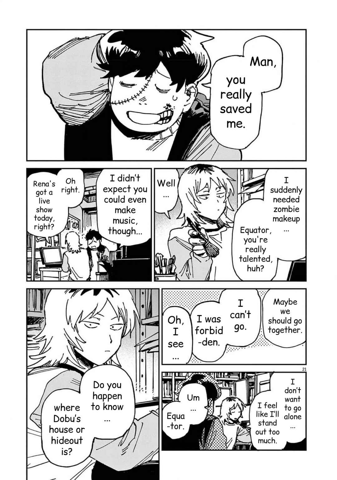 Page 21 Chapter 23 RoOT / Route of OddTaxi