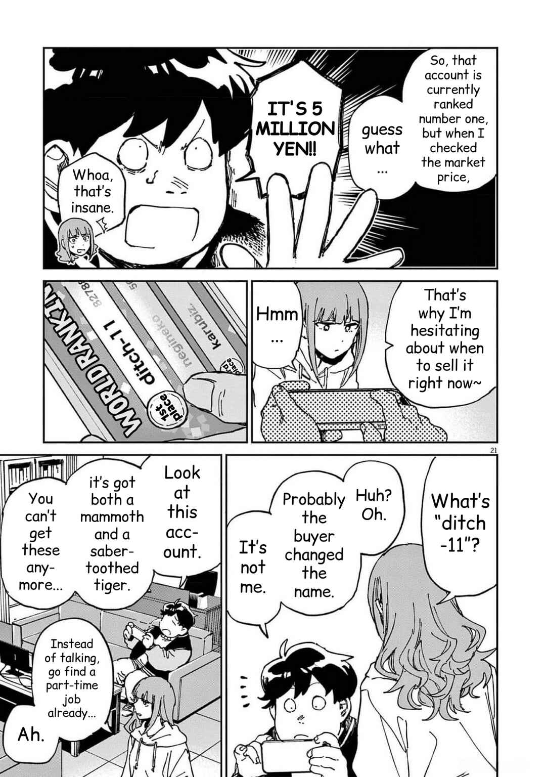 Page 21 Chapter 27 RoOT / Route of OddTaxi