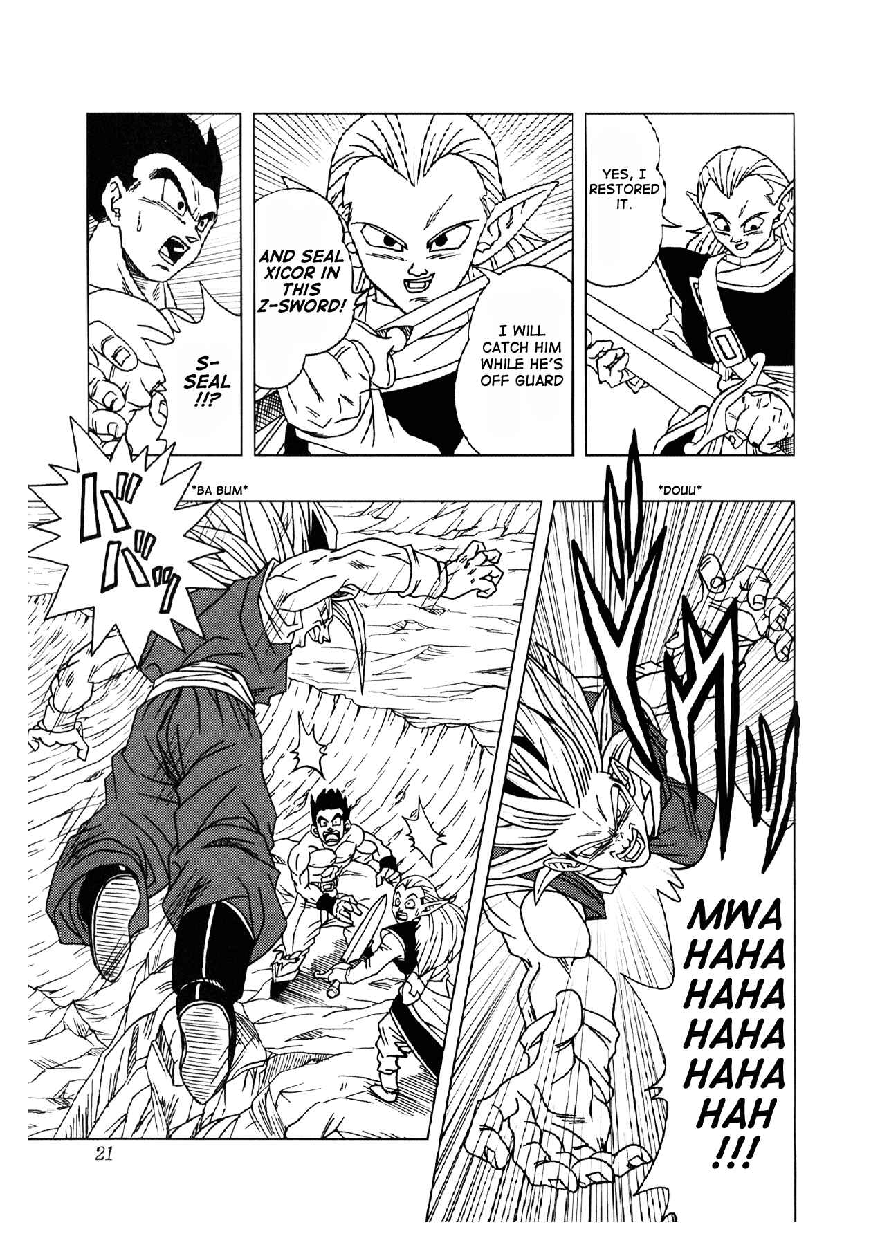 Page 22 Chapter 2 Dragon Ball AF (Toyotarou)