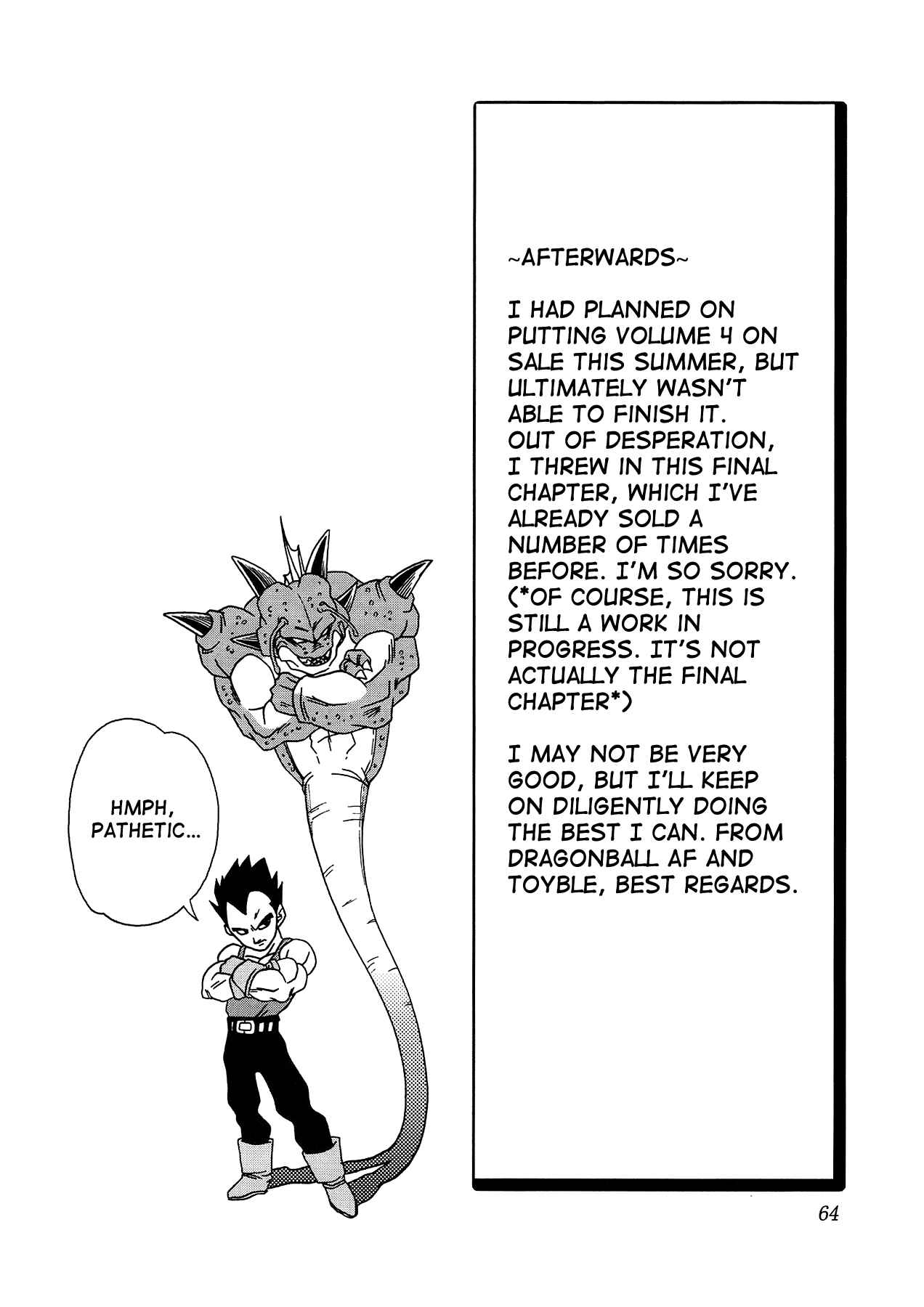 Page 25 Chapter 4.5 Dragon Ball AF (Toyotarou)