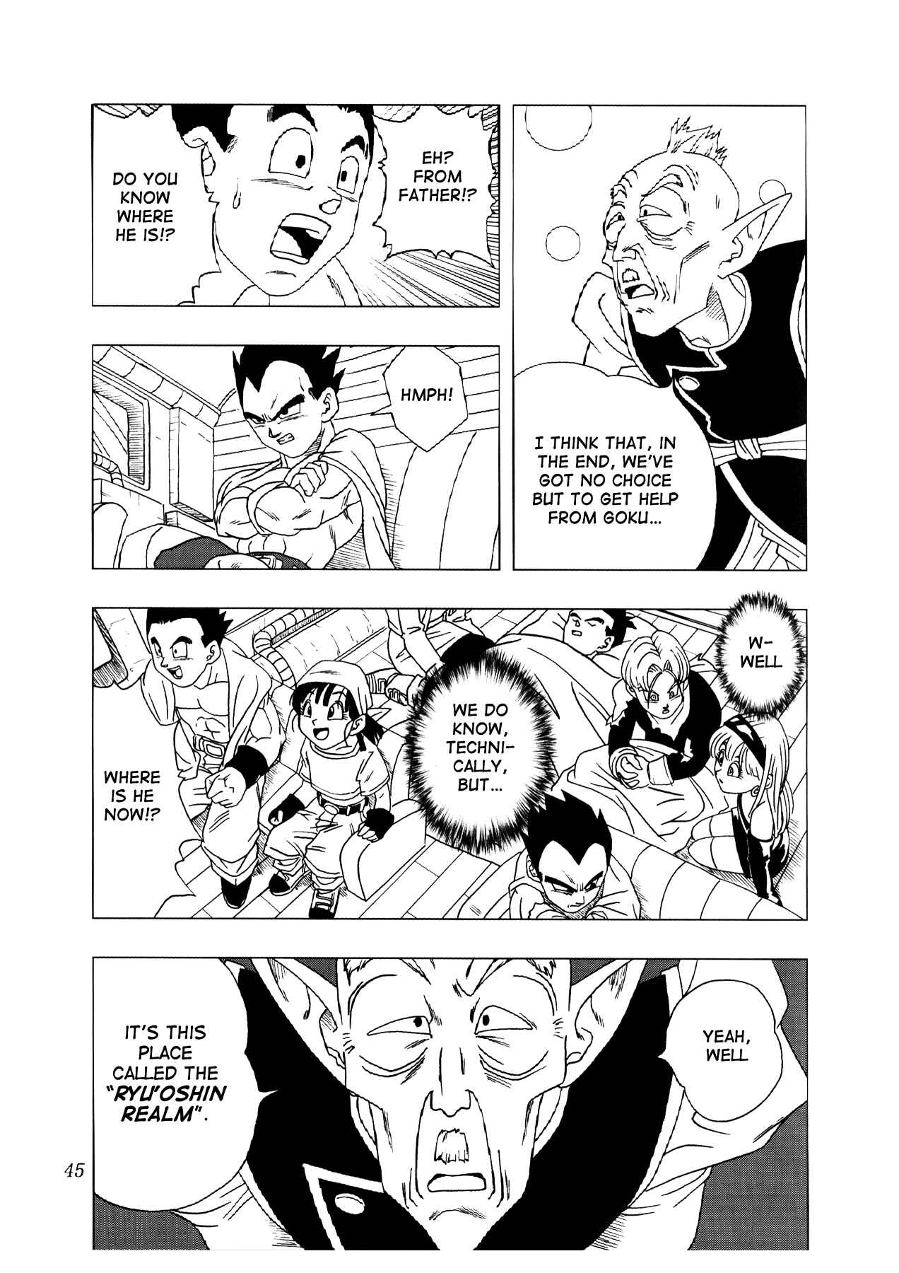 Page 46 Chapter 3 Dragon Ball AF (Toyotarou)