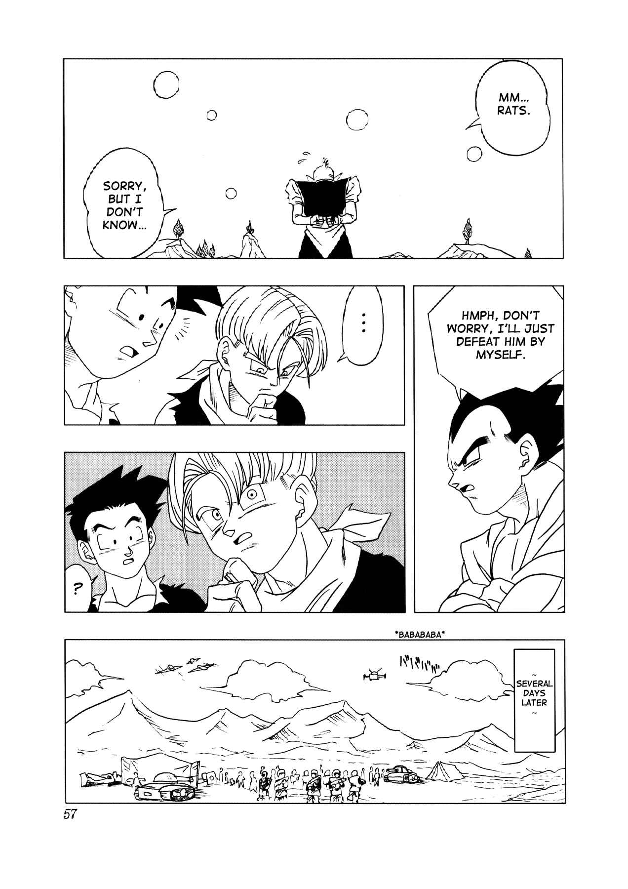 Page 58 Chapter 3 Dragon Ball AF (Toyotarou)