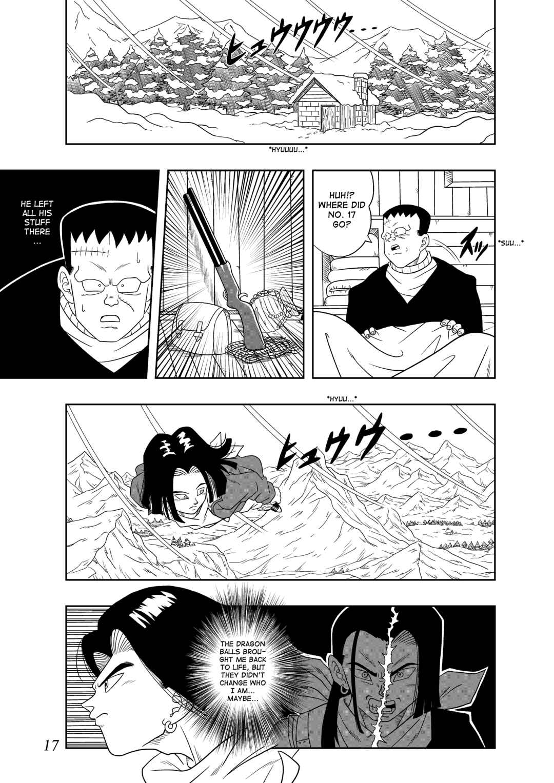 Page 17 Chapter 6 Dragon Ball AF (Toyotarou)