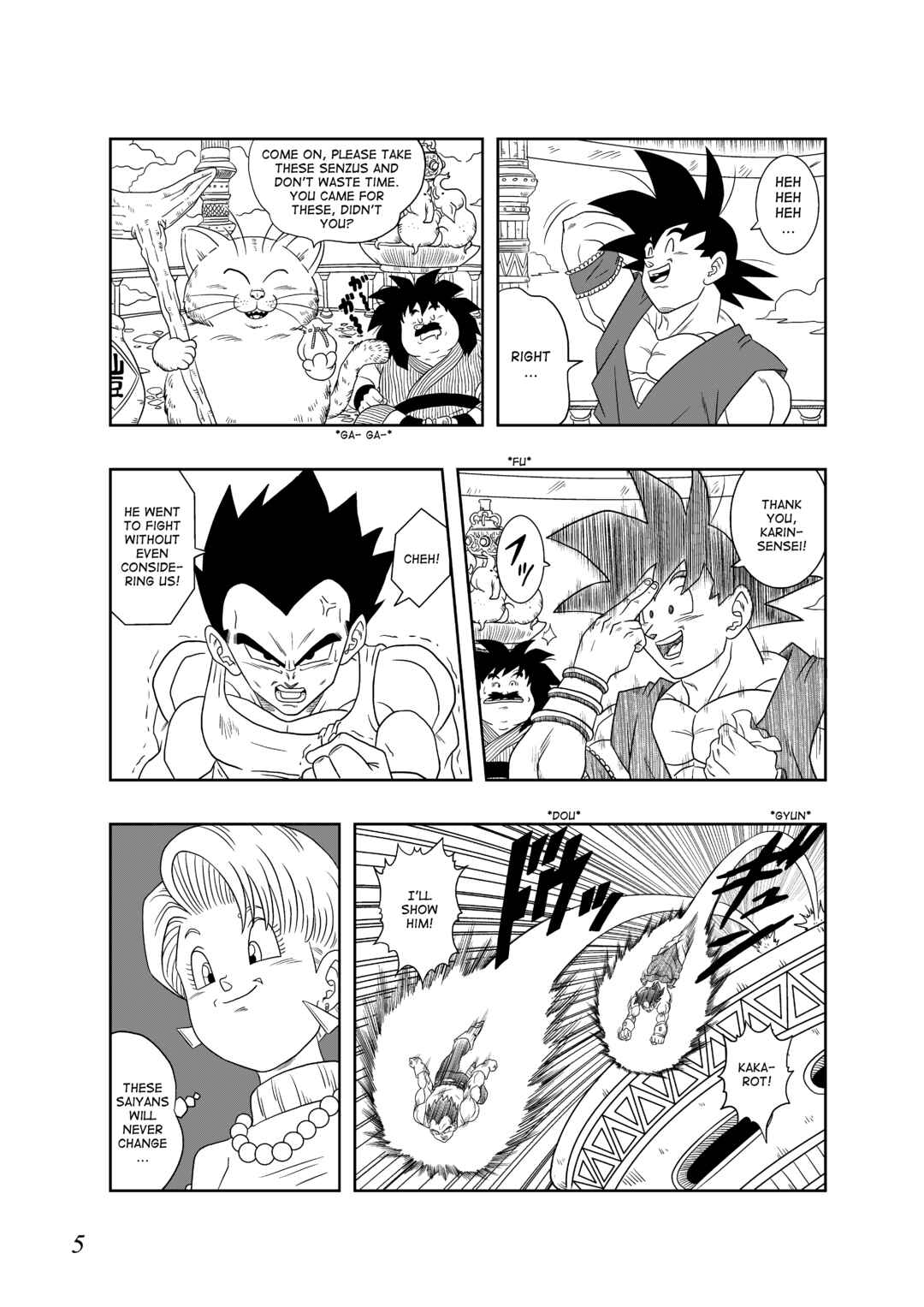 Page 5 Chapter 6 Dragon Ball AF (Toyotarou)