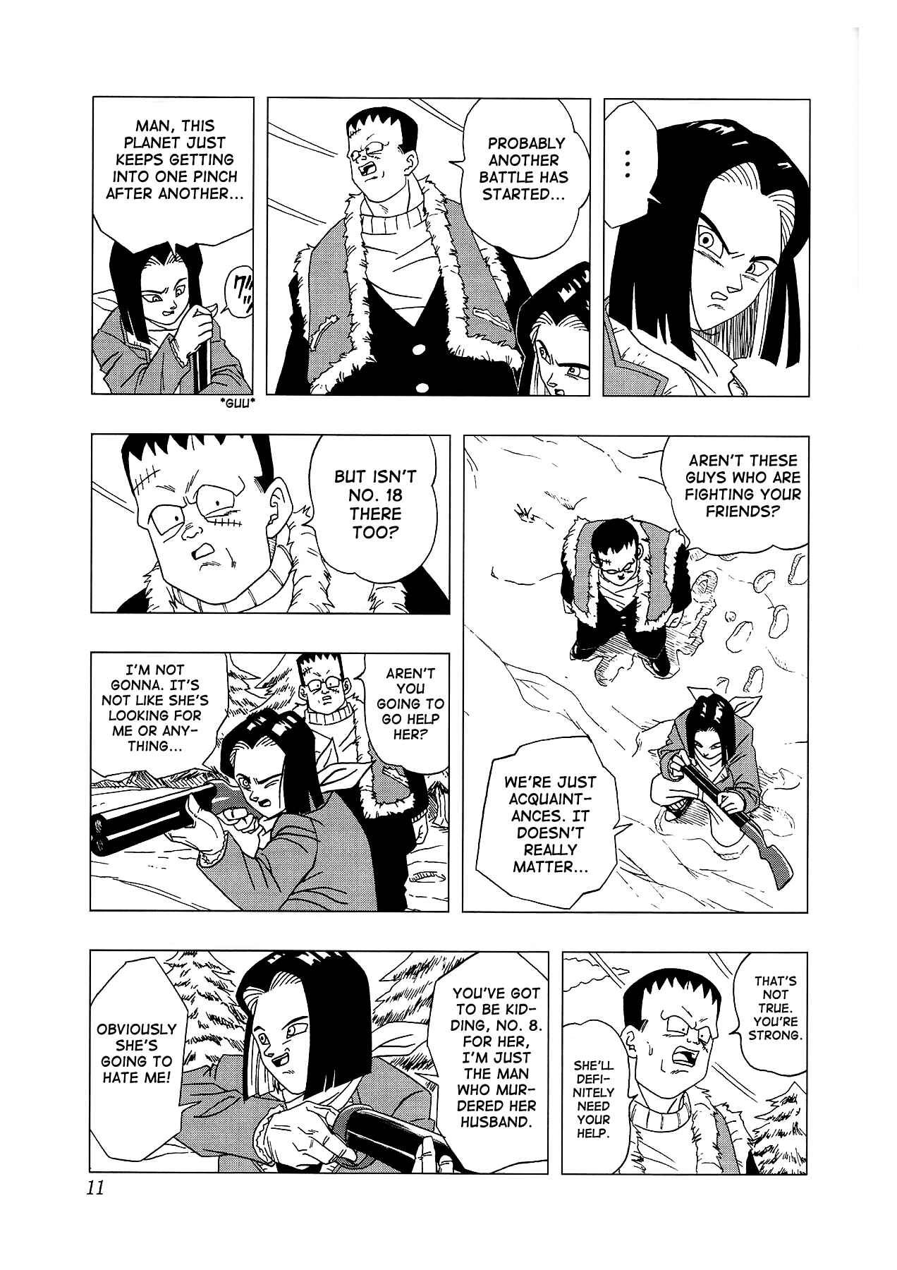 Page 12 Chapter 4 Dragon Ball AF (Toyotarou)
