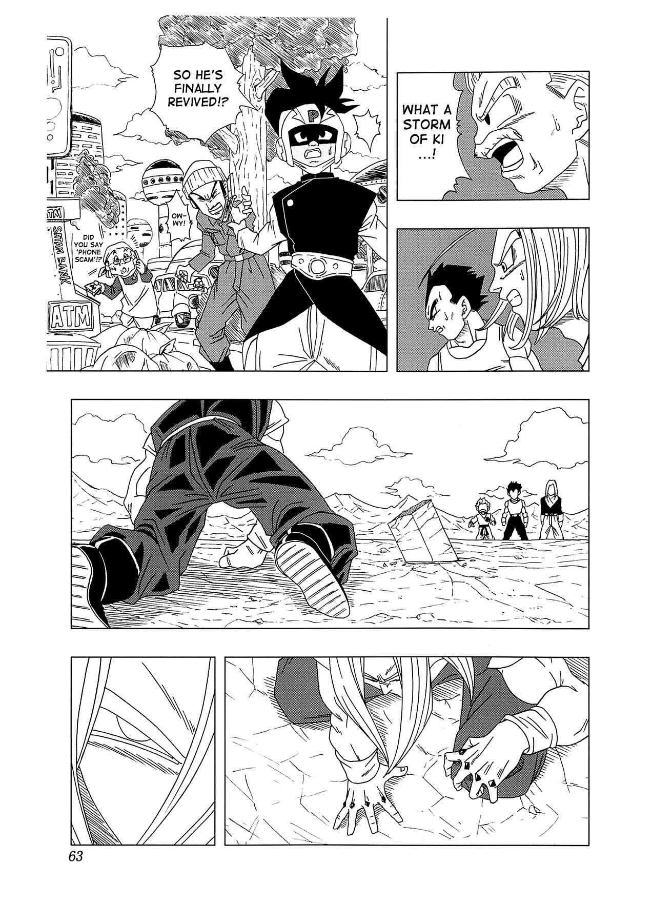 Page 64 Chapter 4 Dragon Ball AF (Toyotarou)