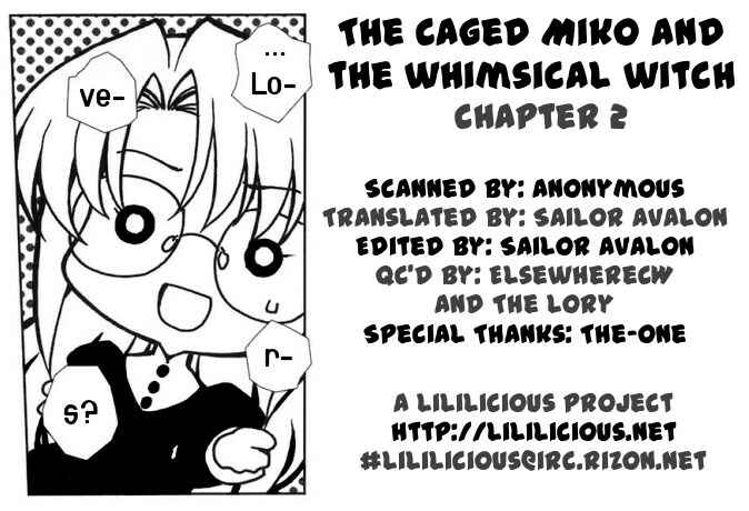 Page 1 Chapter 2 The Mikos Words and the Witchs Incantations