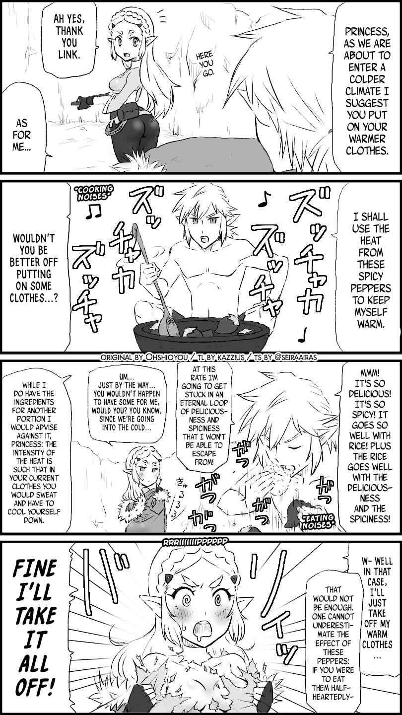 Page 1 Chapter Unknown_fdfb The Legend of Zelda Breath of the Wild - Delicious! Spicy! Rice goes ahead! (Doujinshi)
