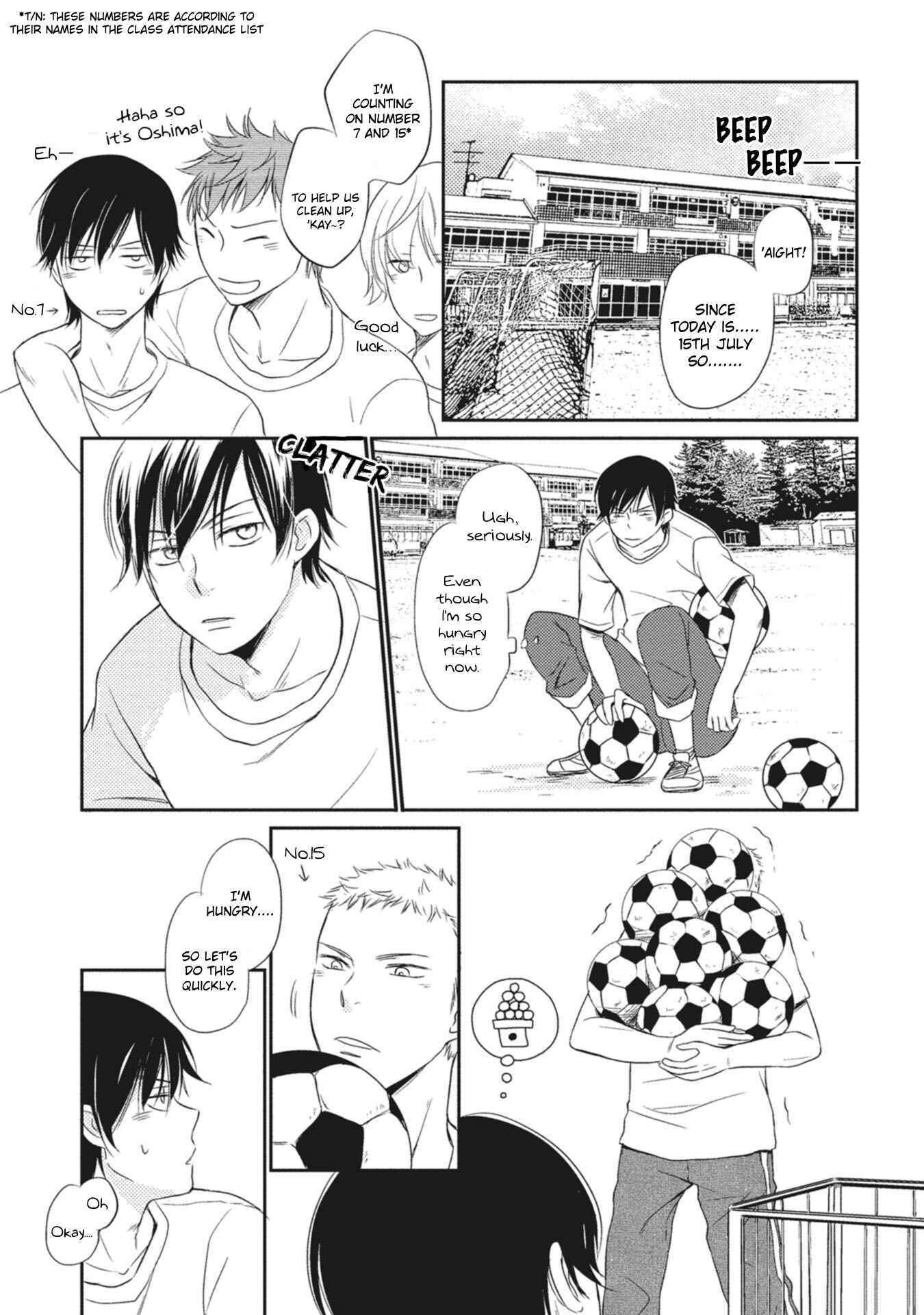 Page 4 Chapter 2 Seishun Girigiri Outline