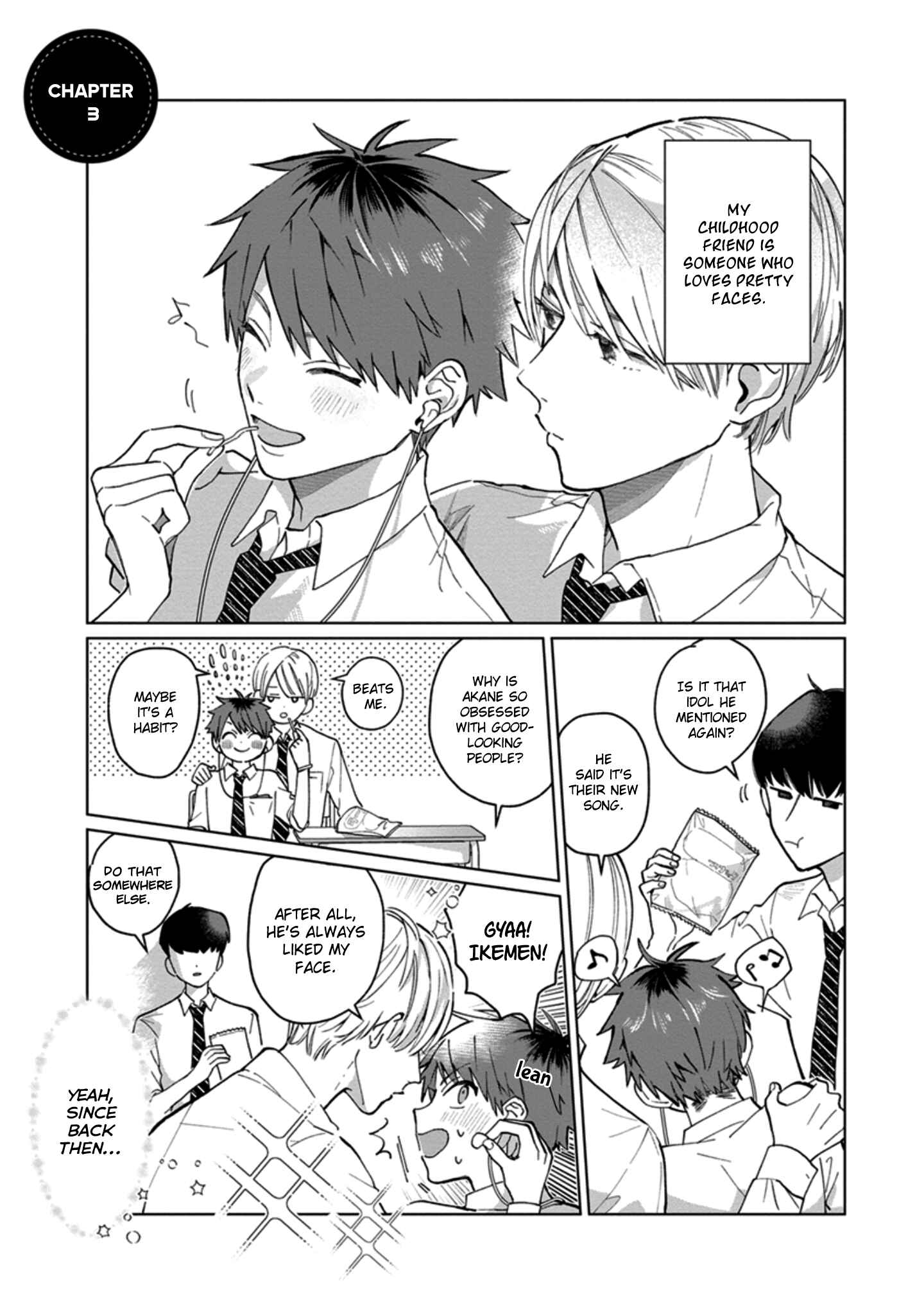 Page 1 Chapter 3 Osananajimi no Kao ga Yosugite Sakaraenai