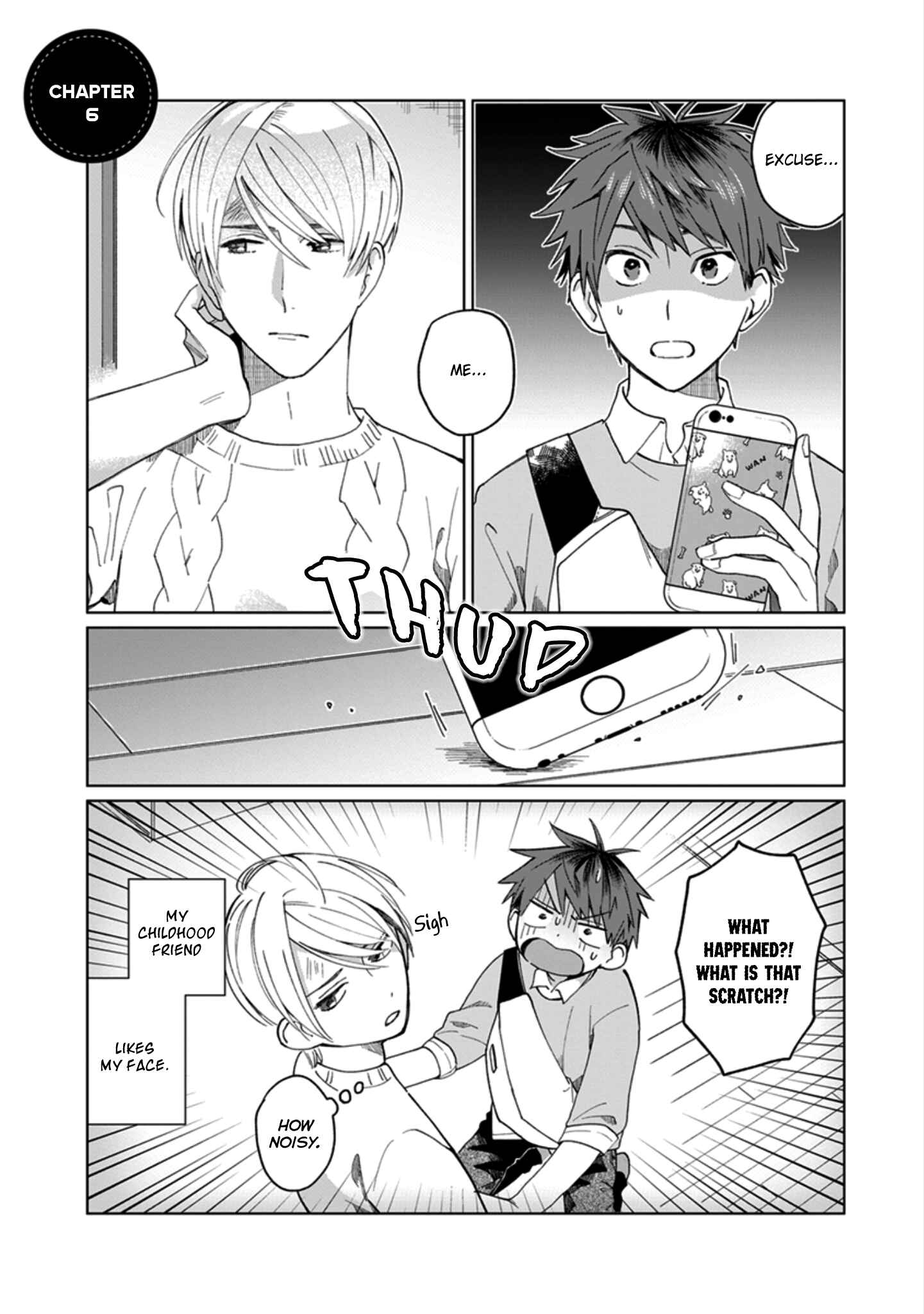 Page 1 Chapter 6 Osananajimi no Kao ga Yosugite Sakaraenai
