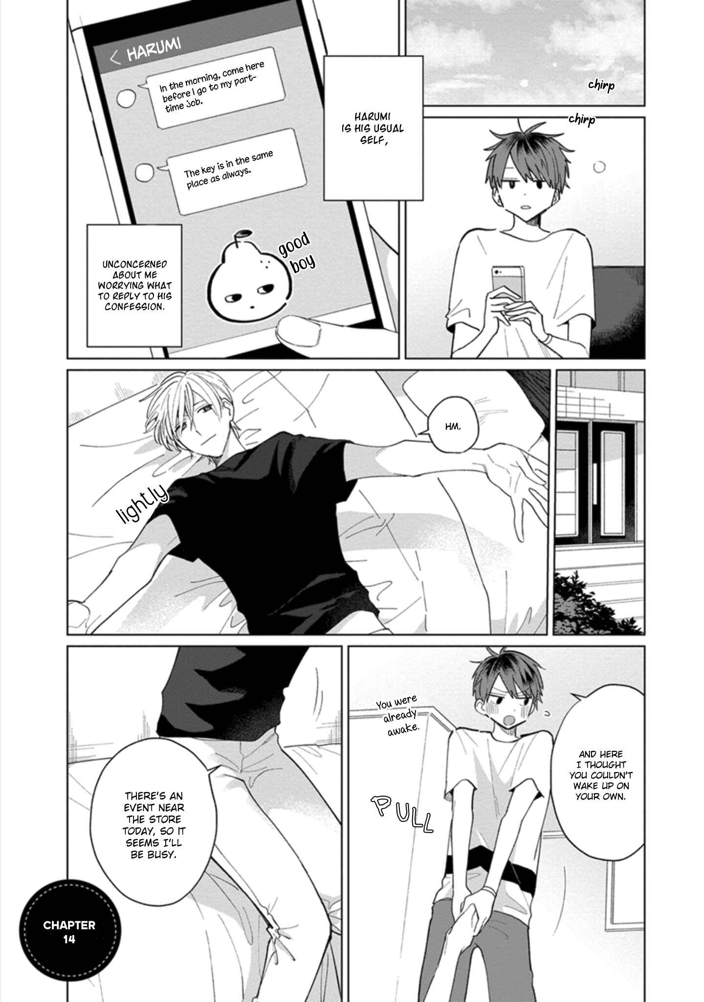 Page 1 Chapter 14 Osananajimi no Kao ga Yosugite Sakaraenai