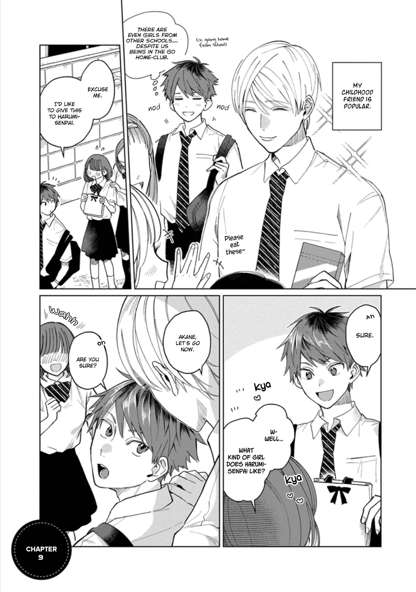 Page 4 Chapter 9 Osananajimi no Kao ga Yosugite Sakaraenai
