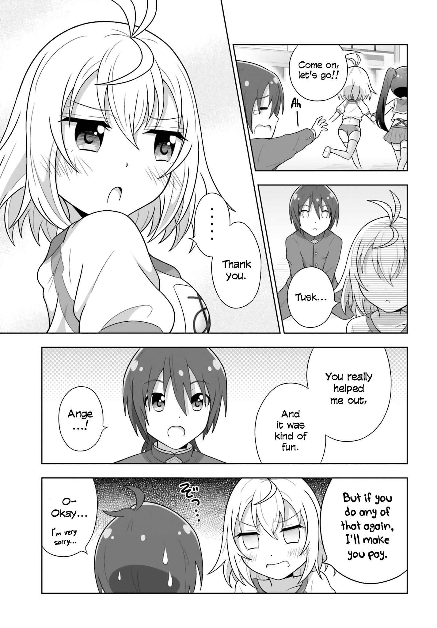 Page 9 Chapter 5 Cross Ange: Academy of Angels and Dragons