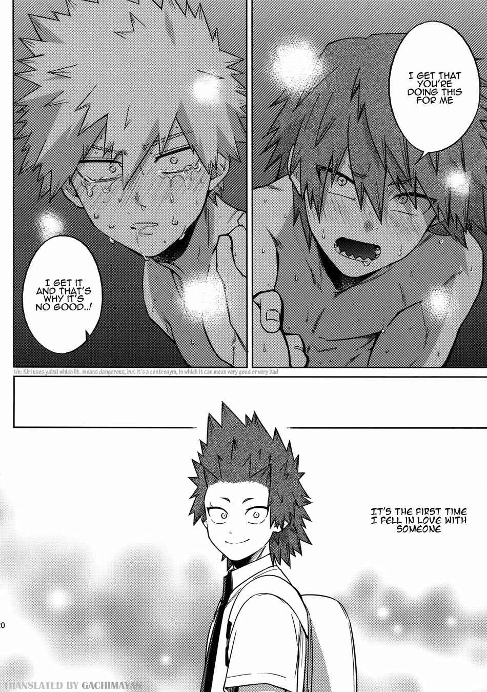 Page 19 Chapter Unknown_32fe Boku no Hero Academia - Shinjuu renai (Doujinshi)
