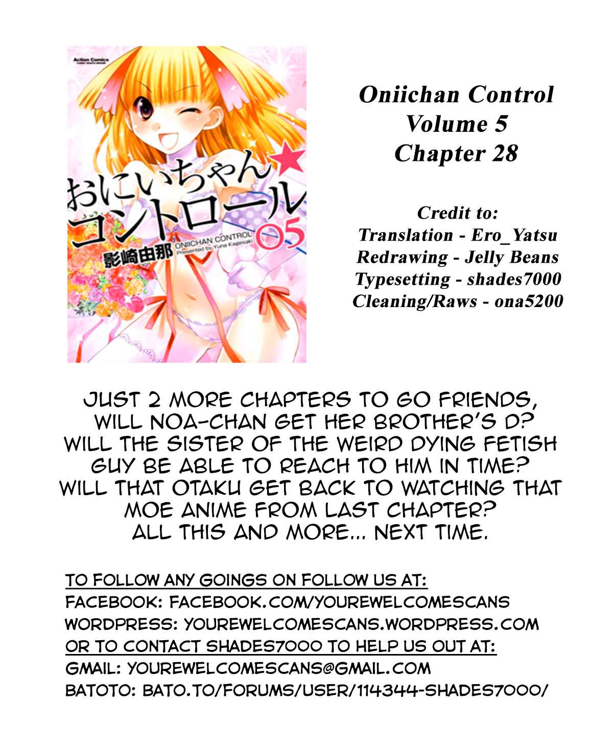 Page 25 Chapter 28 Oniichan Control