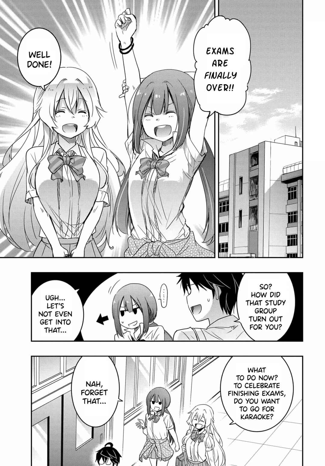 Page 2 Chapter 16 Watashi yori Tsuyoi Otoko to Kekkon shitai no - Seiso na Biji Seito Kaichou (Jitsu wa Moto Banchou) no Himitsu wo Shiru Inkya (Jitsu wa Kanojo wo Koeru Saikyou no Yankee)