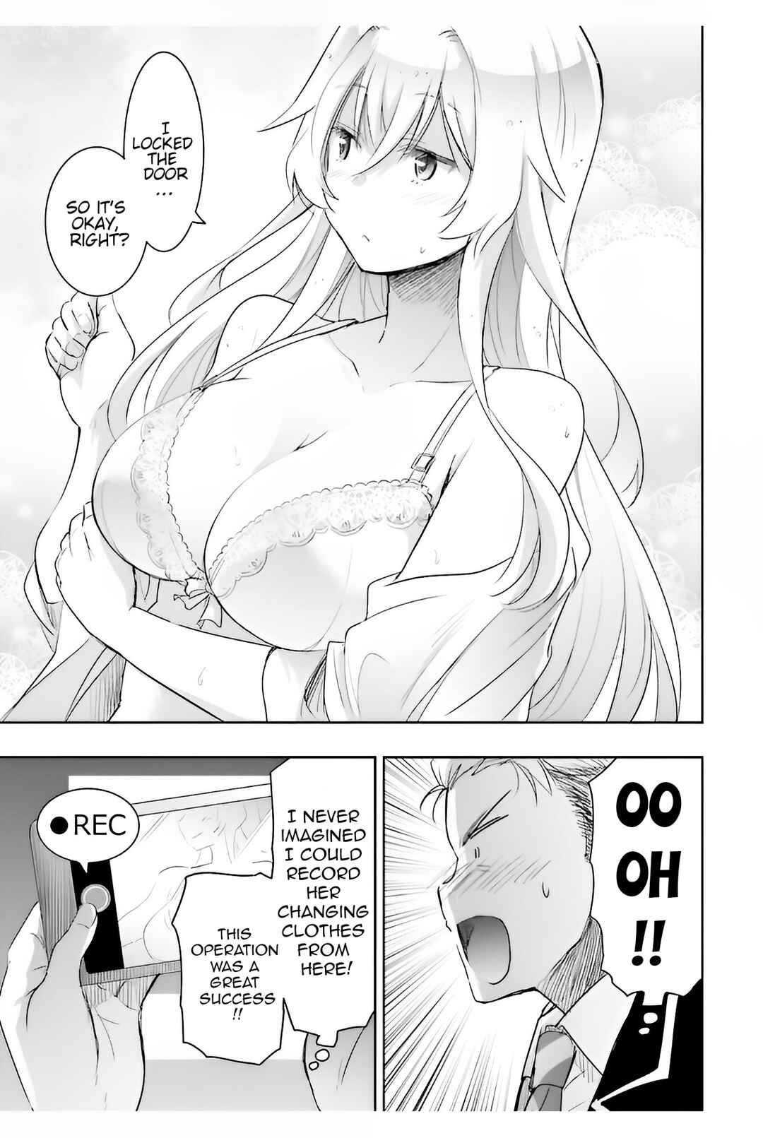 Page 3 Chapter 6.5 Watashi yori Tsuyoi Otoko to Kekkon shitai no - Seiso na Biji Seito Kaichou (Jitsu wa Moto Banchou) no Himitsu wo Shiru Inkya (Jitsu wa Kanojo wo Koeru Saikyou no Yankee)