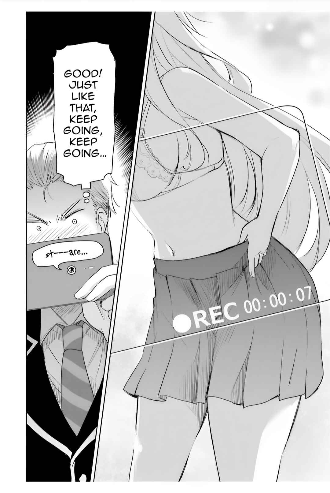 Page 4 Chapter 6.5 Watashi yori Tsuyoi Otoko to Kekkon shitai no - Seiso na Biji Seito Kaichou (Jitsu wa Moto Banchou) no Himitsu wo Shiru Inkya (Jitsu wa Kanojo wo Koeru Saikyou no Yankee)