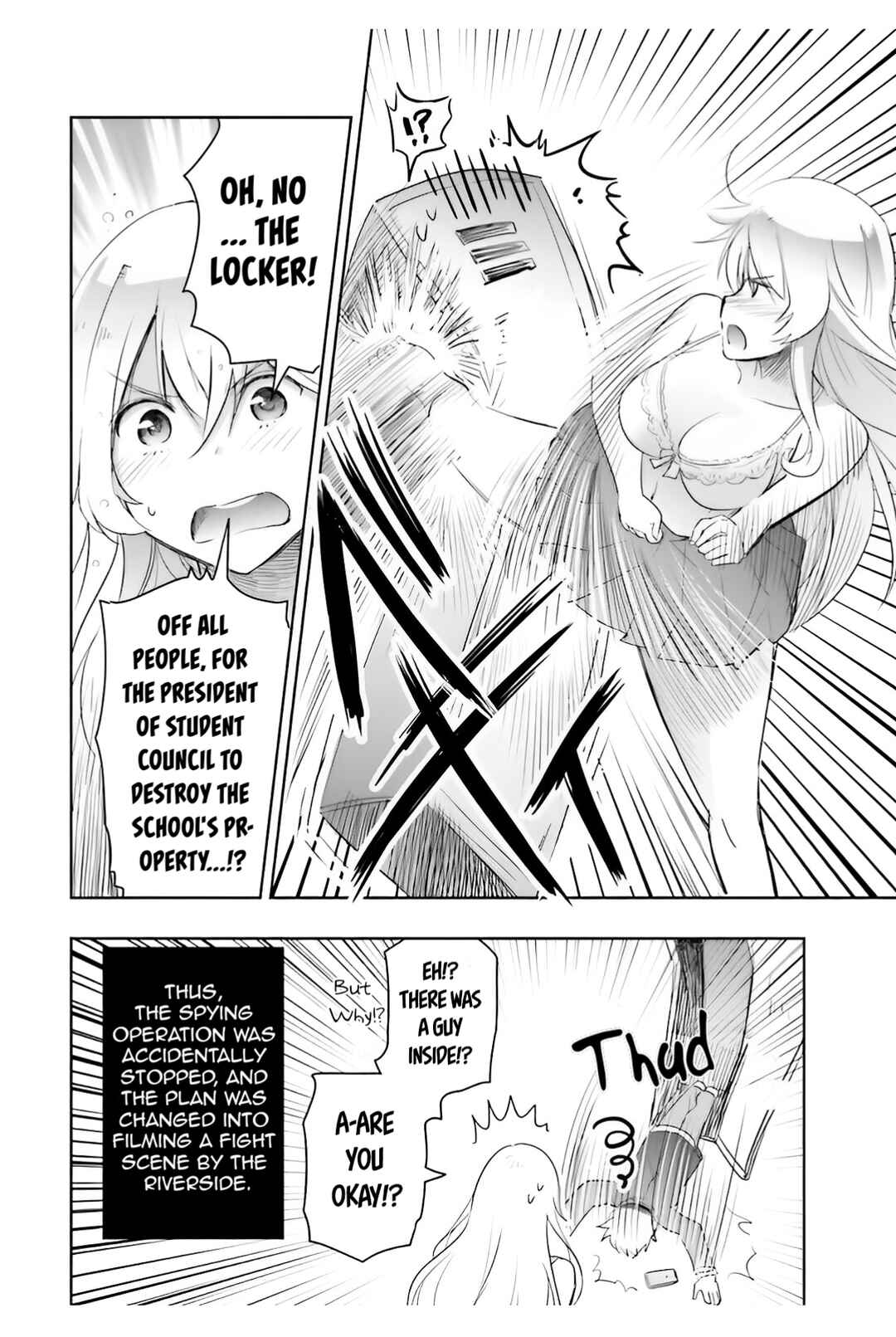 Page 6 Chapter 6.5 Watashi yori Tsuyoi Otoko to Kekkon shitai no - Seiso na Biji Seito Kaichou (Jitsu wa Moto Banchou) no Himitsu wo Shiru Inkya (Jitsu wa Kanojo wo Koeru Saikyou no Yankee)