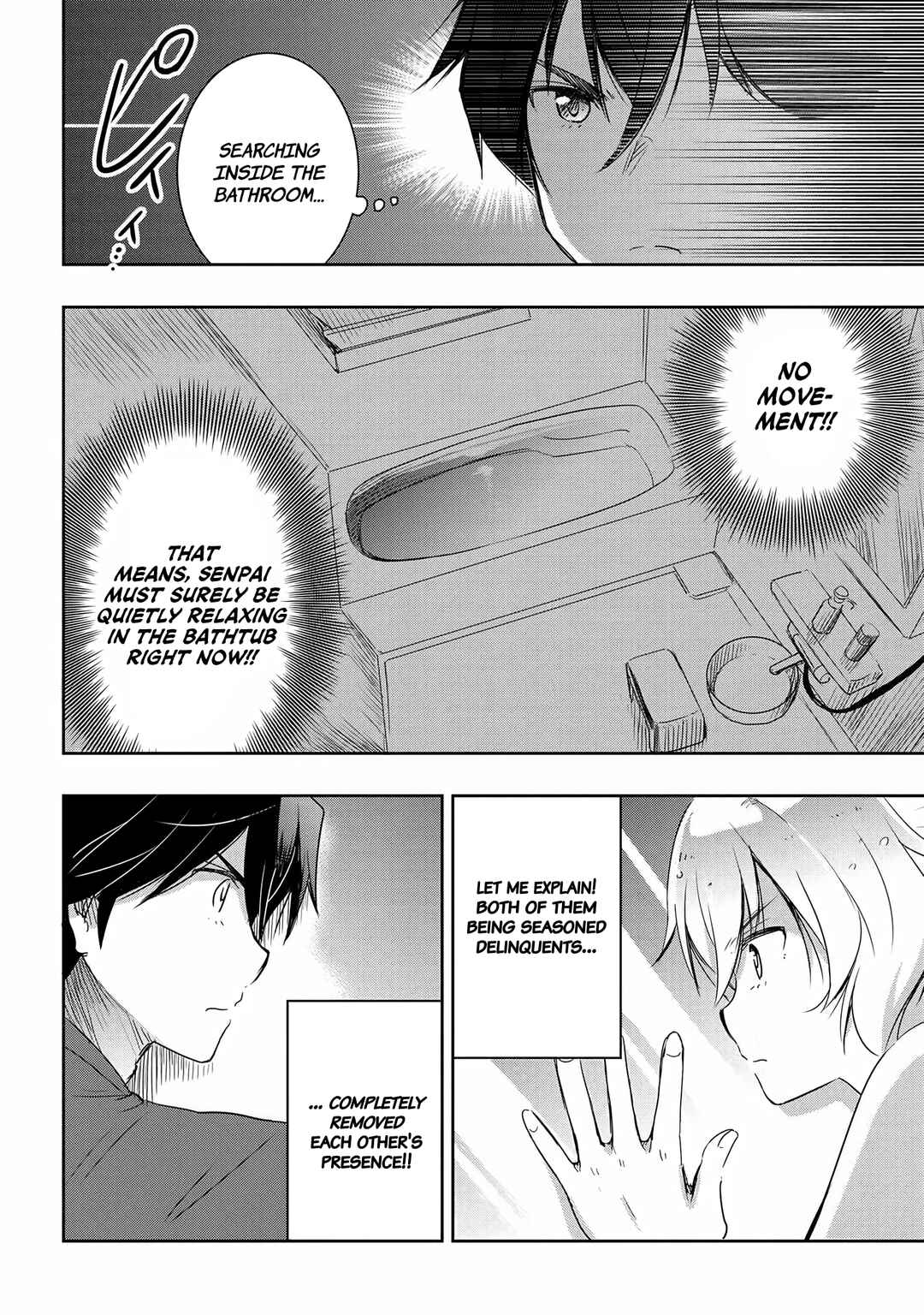 Page 14 Chapter 15 Watashi yori Tsuyoi Otoko to Kekkon shitai no - Seiso na Biji Seito Kaichou (Jitsu wa Moto Banchou) no Himitsu wo Shiru Inkya (Jitsu wa Kanojo wo Koeru Saikyou no Yankee)