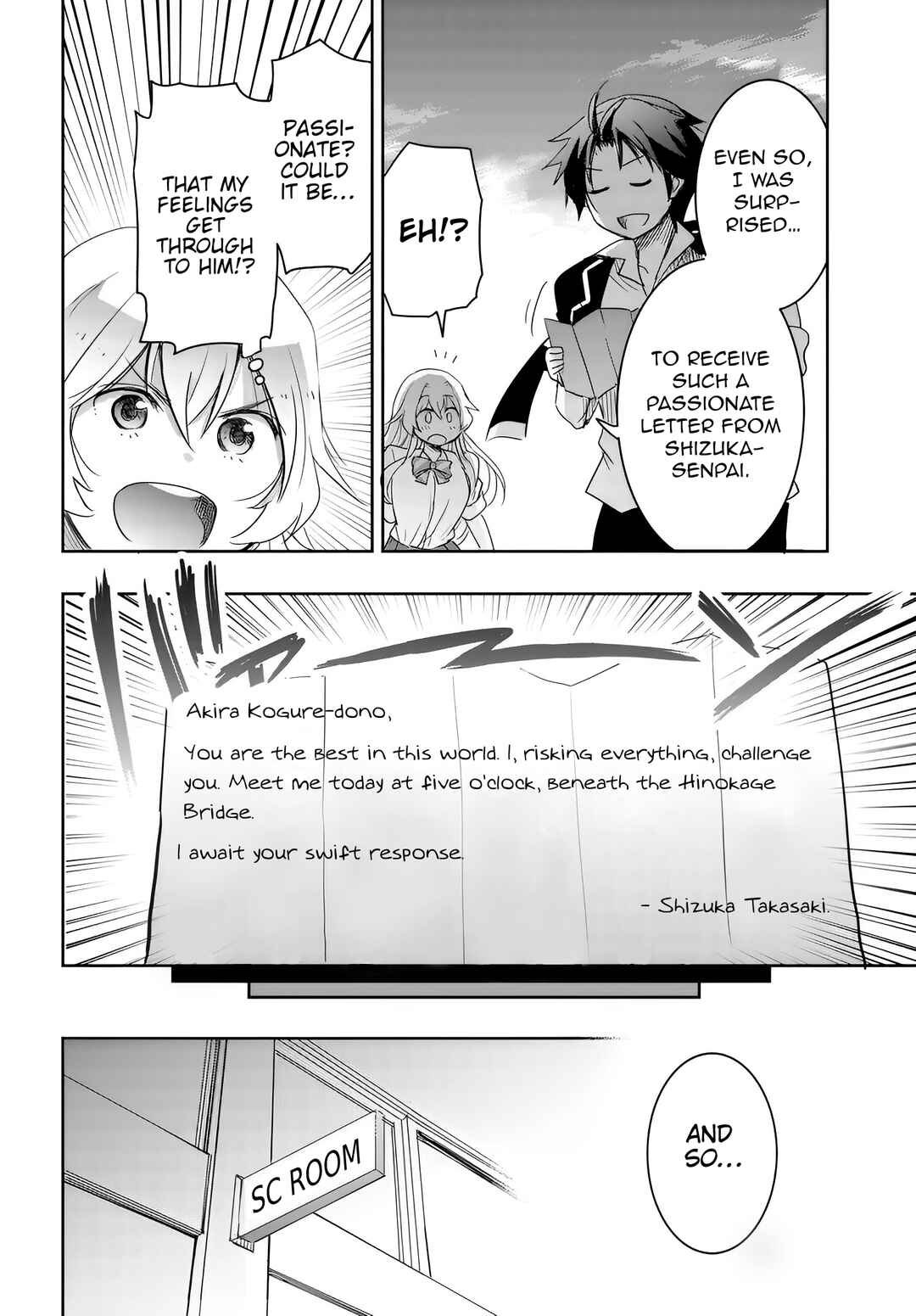 Page 12 Chapter 7 Watashi yori Tsuyoi Otoko to Kekkon shitai no - Seiso na Biji Seito Kaichou (Jitsu wa Moto Banchou) no Himitsu wo Shiru Inkya (Jitsu wa Kanojo wo Koeru Saikyou no Yankee)