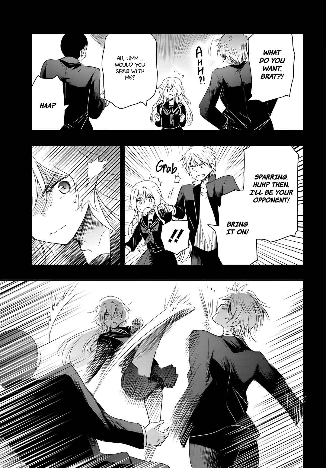 Page 15 Chapter 10 Watashi yori Tsuyoi Otoko to Kekkon shitai no - Seiso na Biji Seito Kaichou (Jitsu wa Moto Banchou) no Himitsu wo Shiru Inkya (Jitsu wa Kanojo wo Koeru Saikyou no Yankee)