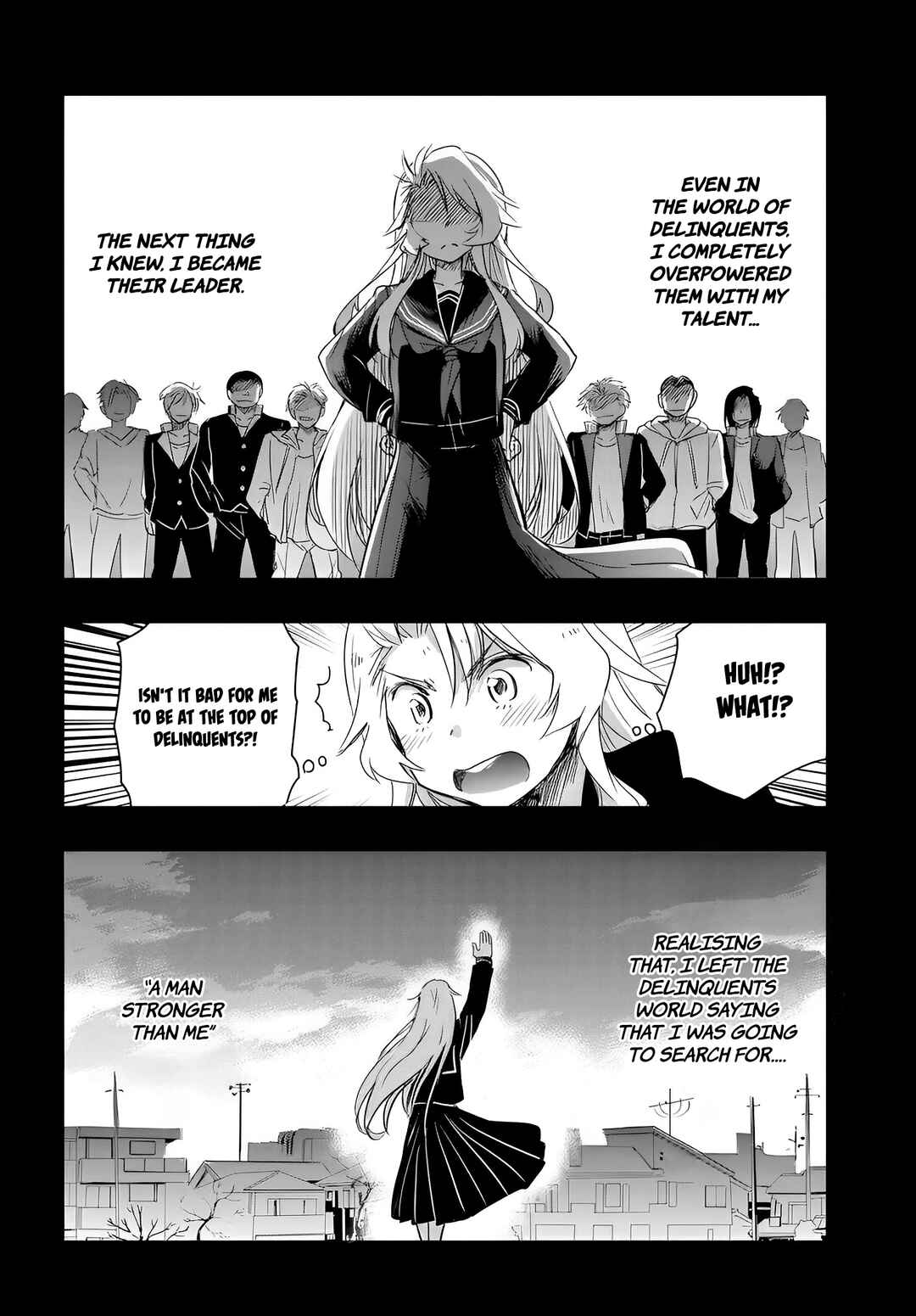 Page 16 Chapter 10 Watashi yori Tsuyoi Otoko to Kekkon shitai no - Seiso na Biji Seito Kaichou (Jitsu wa Moto Banchou) no Himitsu wo Shiru Inkya (Jitsu wa Kanojo wo Koeru Saikyou no Yankee)