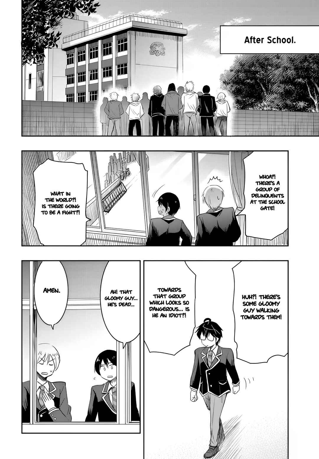 Page 22 Chapter 10 Watashi yori Tsuyoi Otoko to Kekkon shitai no - Seiso na Biji Seito Kaichou (Jitsu wa Moto Banchou) no Himitsu wo Shiru Inkya (Jitsu wa Kanojo wo Koeru Saikyou no Yankee)