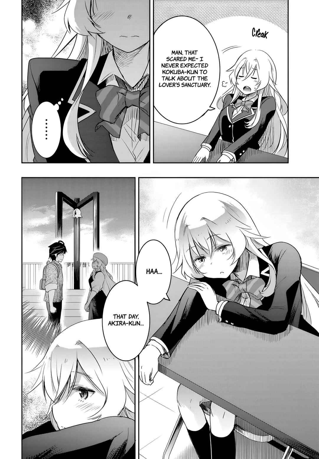 Page 6 Chapter 10 Watashi yori Tsuyoi Otoko to Kekkon shitai no - Seiso na Biji Seito Kaichou (Jitsu wa Moto Banchou) no Himitsu wo Shiru Inkya (Jitsu wa Kanojo wo Koeru Saikyou no Yankee)