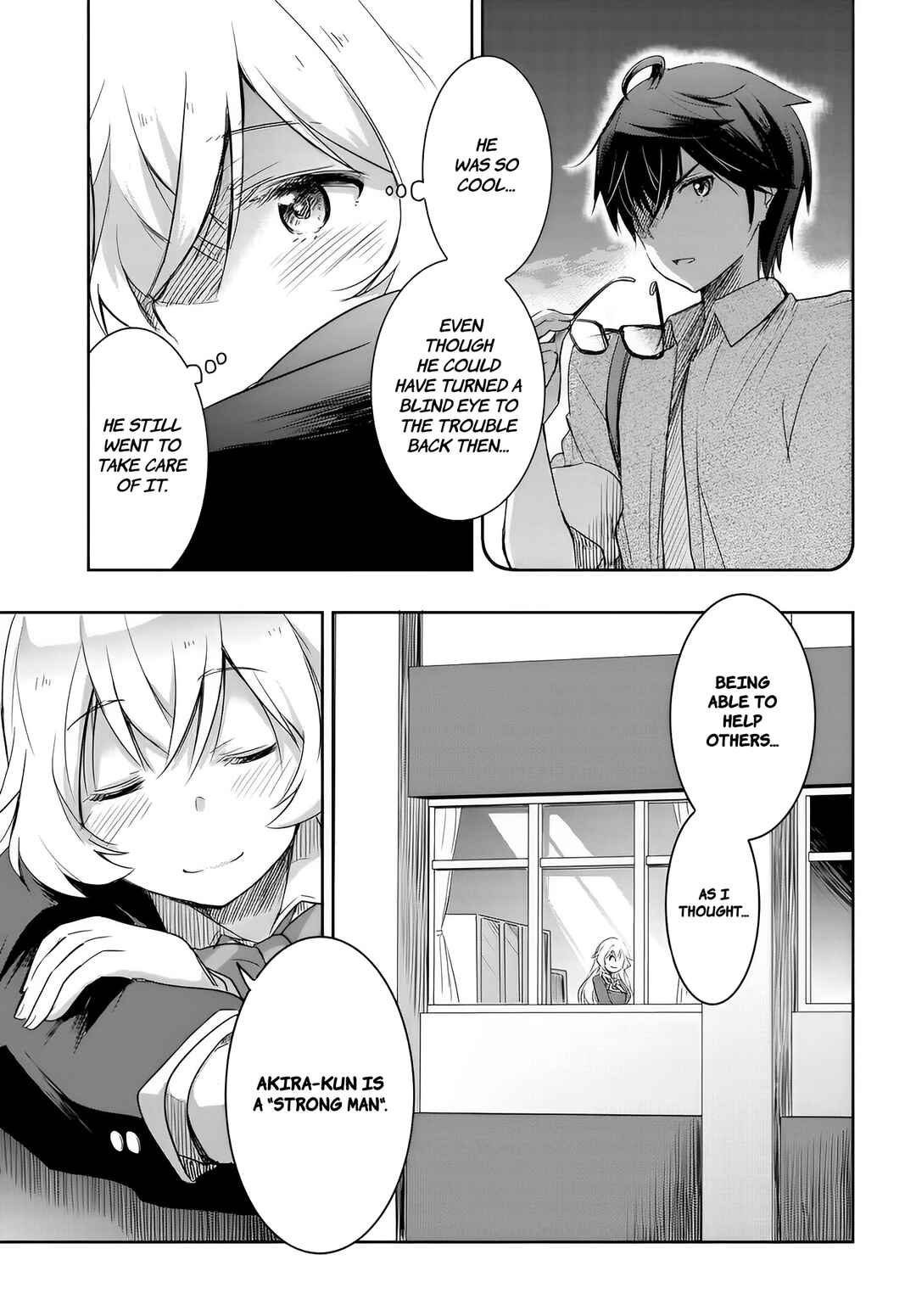 Page 7 Chapter 10 Watashi yori Tsuyoi Otoko to Kekkon shitai no - Seiso na Biji Seito Kaichou (Jitsu wa Moto Banchou) no Himitsu wo Shiru Inkya (Jitsu wa Kanojo wo Koeru Saikyou no Yankee)