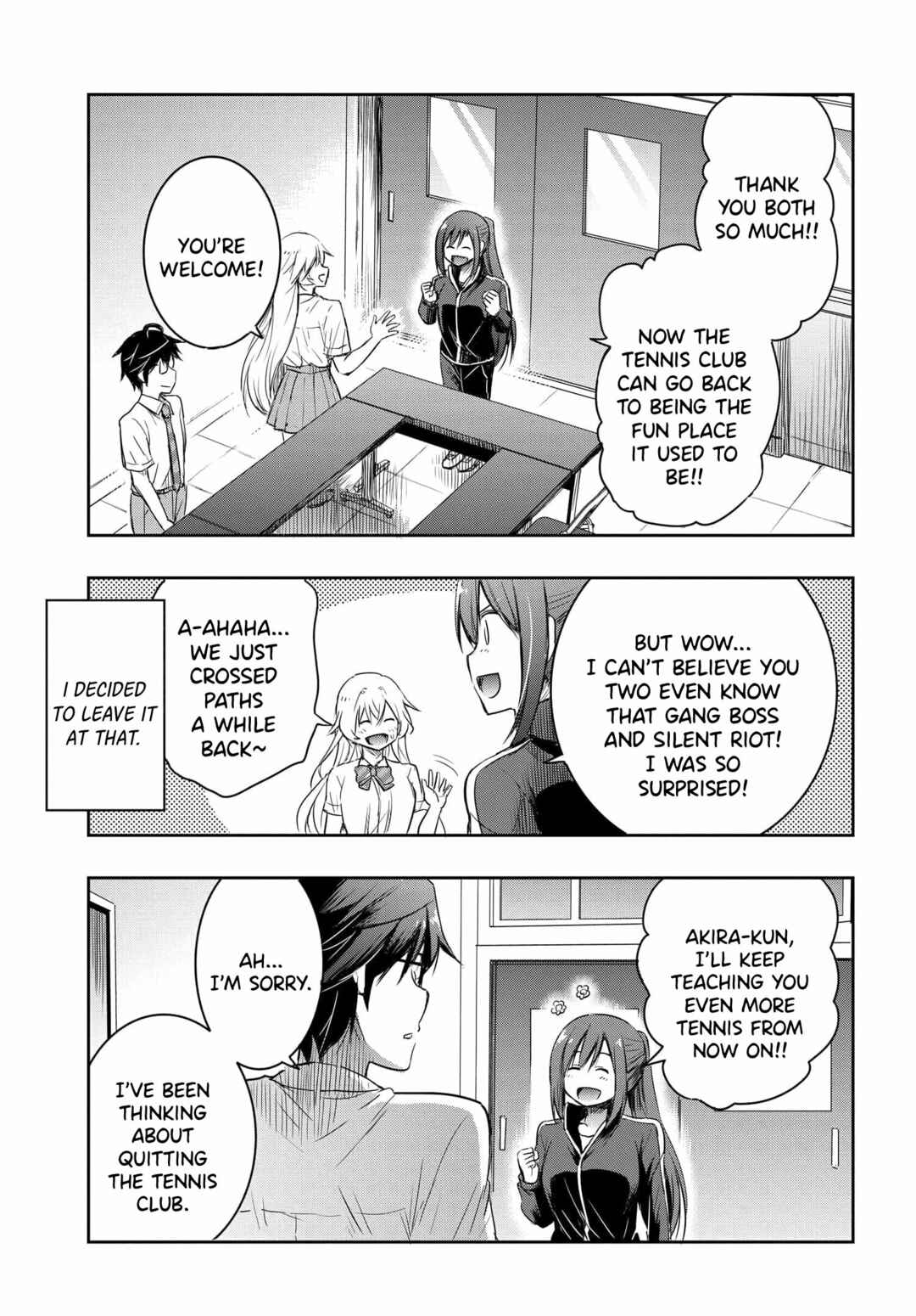 Page 21 Chapter 18 Watashi yori Tsuyoi Otoko to Kekkon shitai no - Seiso na Biji Seito Kaichou (Jitsu wa Moto Banchou) no Himitsu wo Shiru Inkya (Jitsu wa Kanojo wo Koeru Saikyou no Yankee)