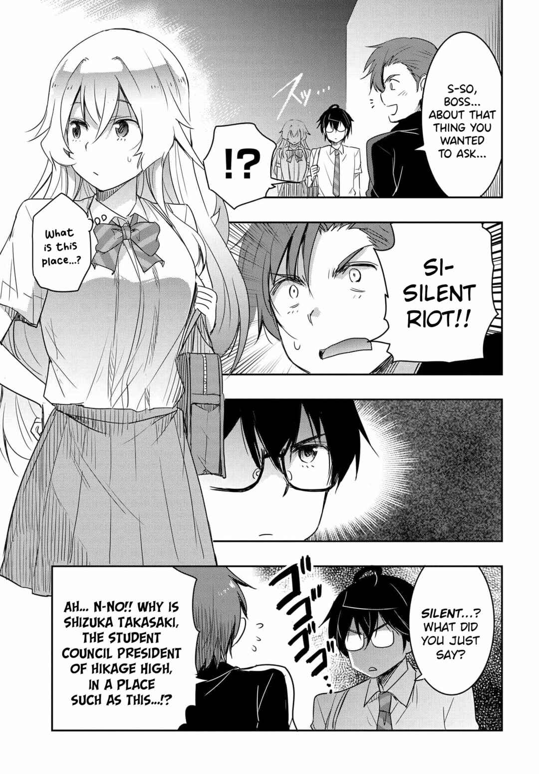Page 18 Chapter 17 Watashi yori Tsuyoi Otoko to Kekkon shitai no - Seiso na Biji Seito Kaichou (Jitsu wa Moto Banchou) no Himitsu wo Shiru Inkya (Jitsu wa Kanojo wo Koeru Saikyou no Yankee)