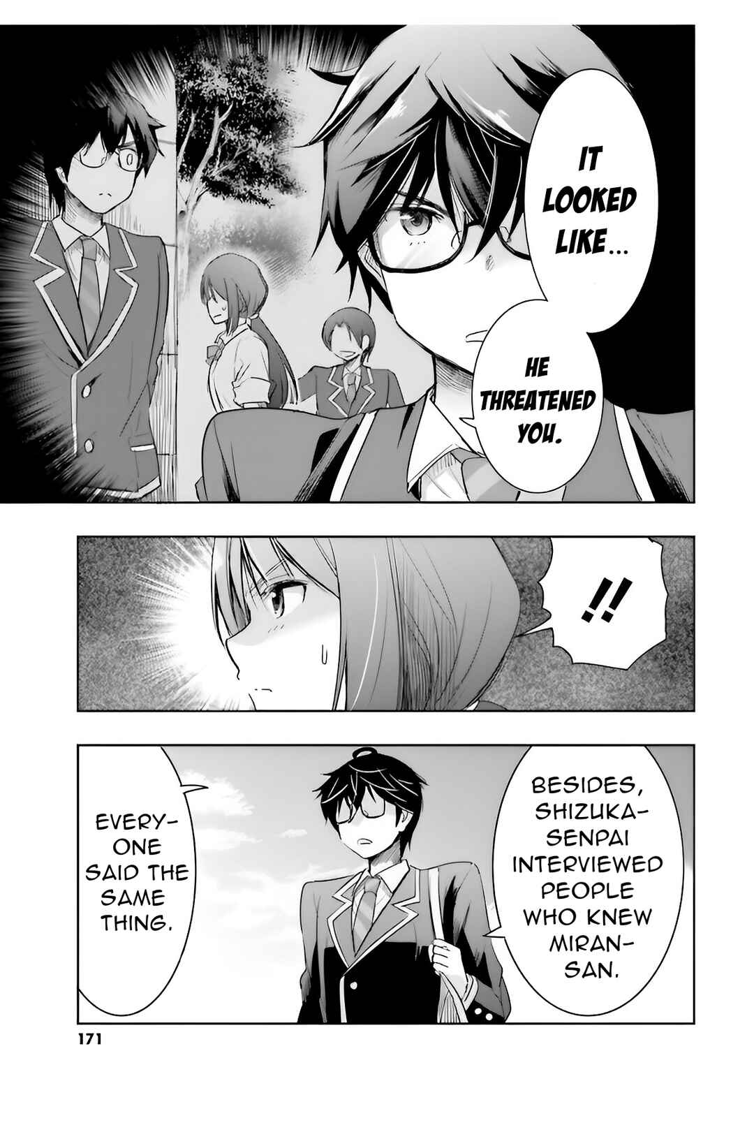 Page 10 Chapter 5 Watashi yori Tsuyoi Otoko to Kekkon shitai no - Seiso na Biji Seito Kaichou (Jitsu wa Moto Banchou) no Himitsu wo Shiru Inkya (Jitsu wa Kanojo wo Koeru Saikyou no Yankee)