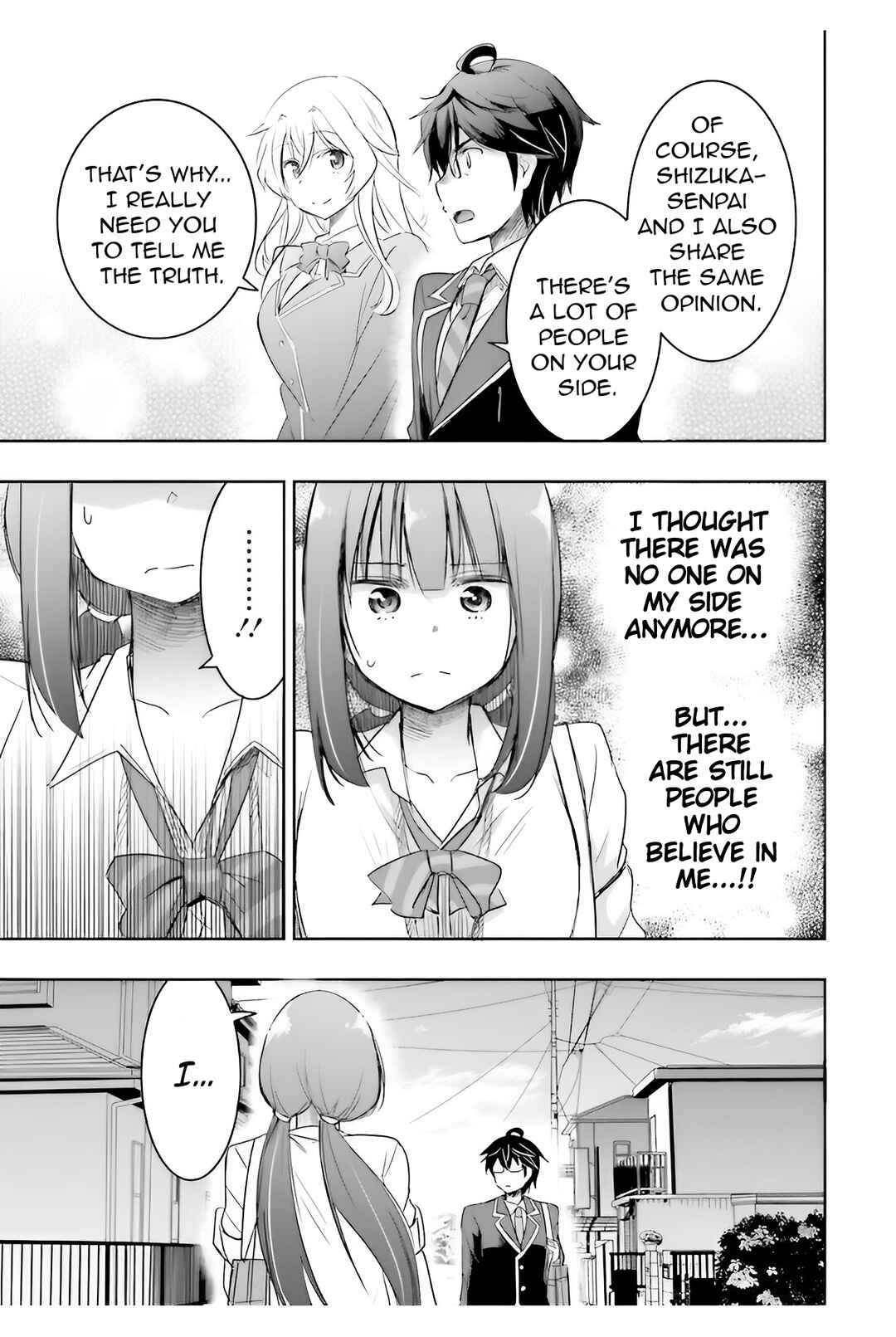 Page 12 Chapter 5 Watashi yori Tsuyoi Otoko to Kekkon shitai no - Seiso na Biji Seito Kaichou (Jitsu wa Moto Banchou) no Himitsu wo Shiru Inkya (Jitsu wa Kanojo wo Koeru Saikyou no Yankee)