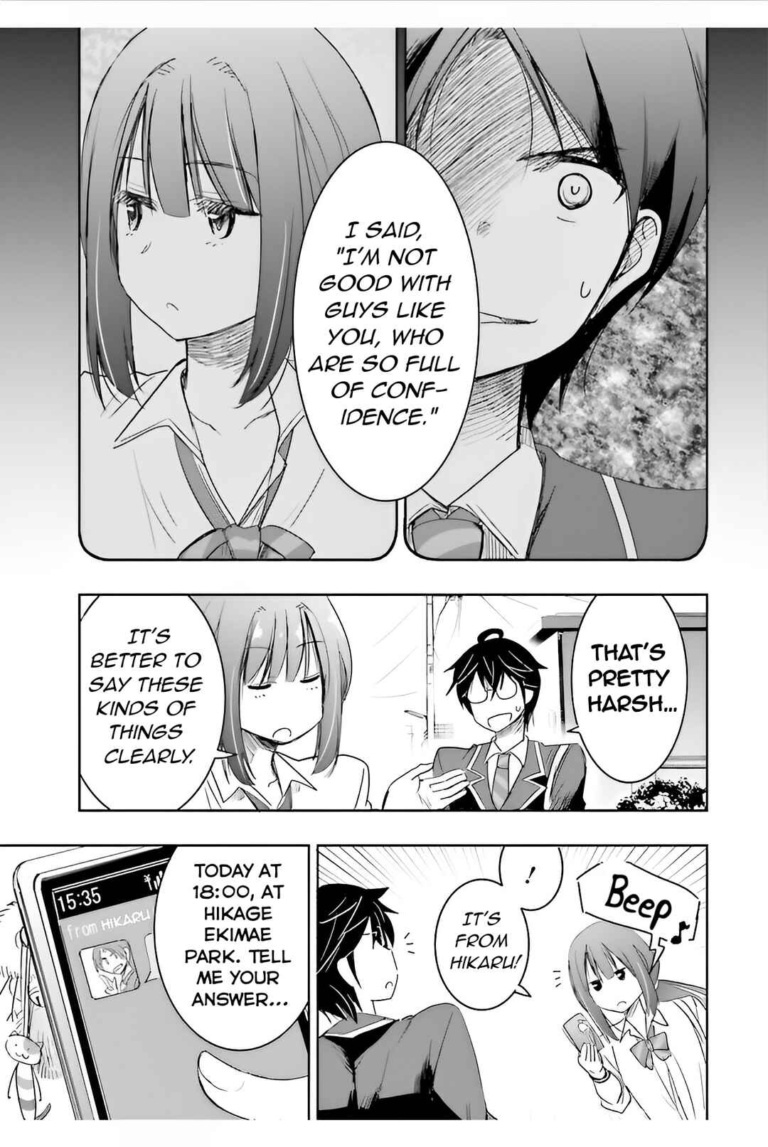 Page 14 Chapter 5 Watashi yori Tsuyoi Otoko to Kekkon shitai no - Seiso na Biji Seito Kaichou (Jitsu wa Moto Banchou) no Himitsu wo Shiru Inkya (Jitsu wa Kanojo wo Koeru Saikyou no Yankee)