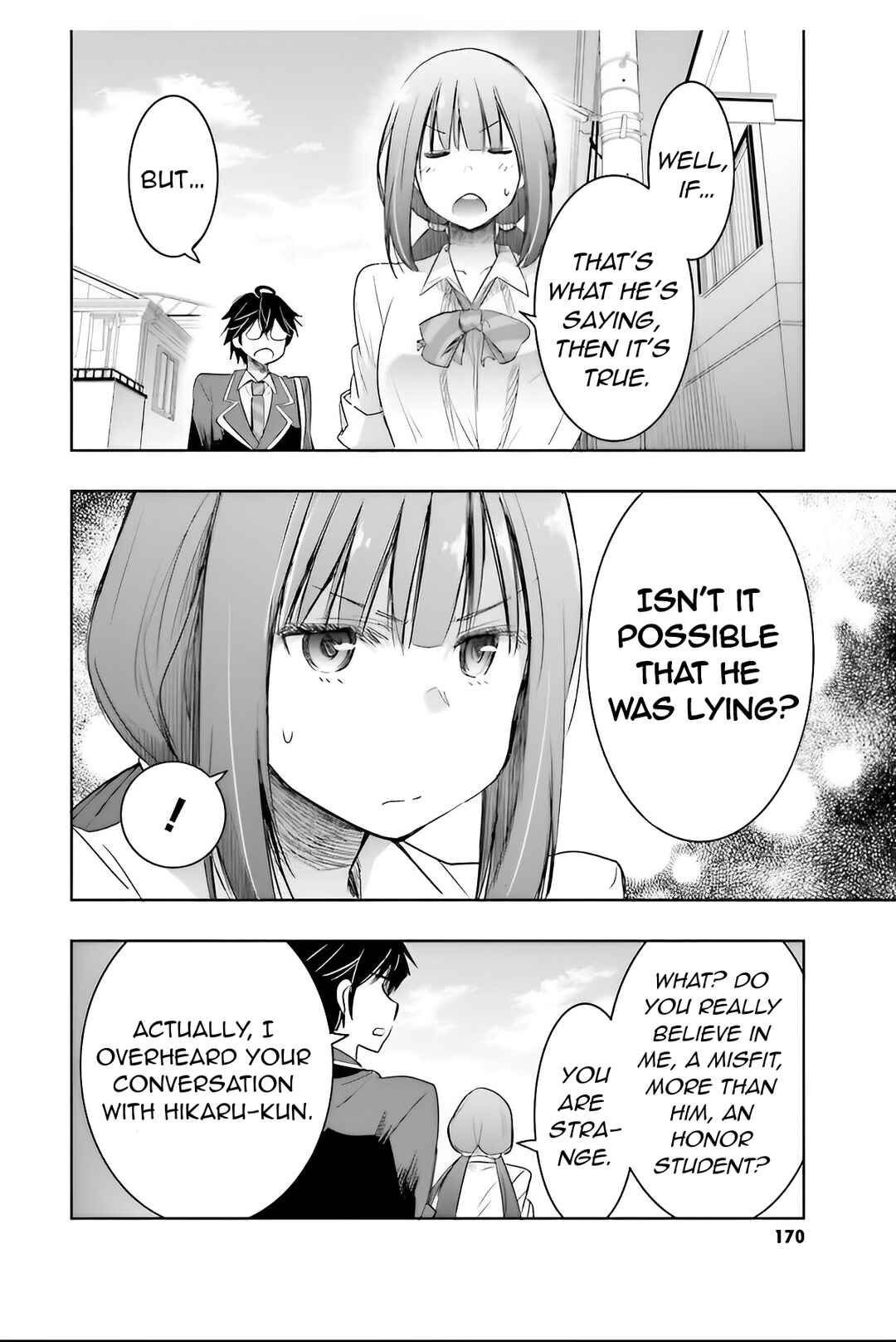 Page 9 Chapter 5 Watashi yori Tsuyoi Otoko to Kekkon shitai no - Seiso na Biji Seito Kaichou (Jitsu wa Moto Banchou) no Himitsu wo Shiru Inkya (Jitsu wa Kanojo wo Koeru Saikyou no Yankee)