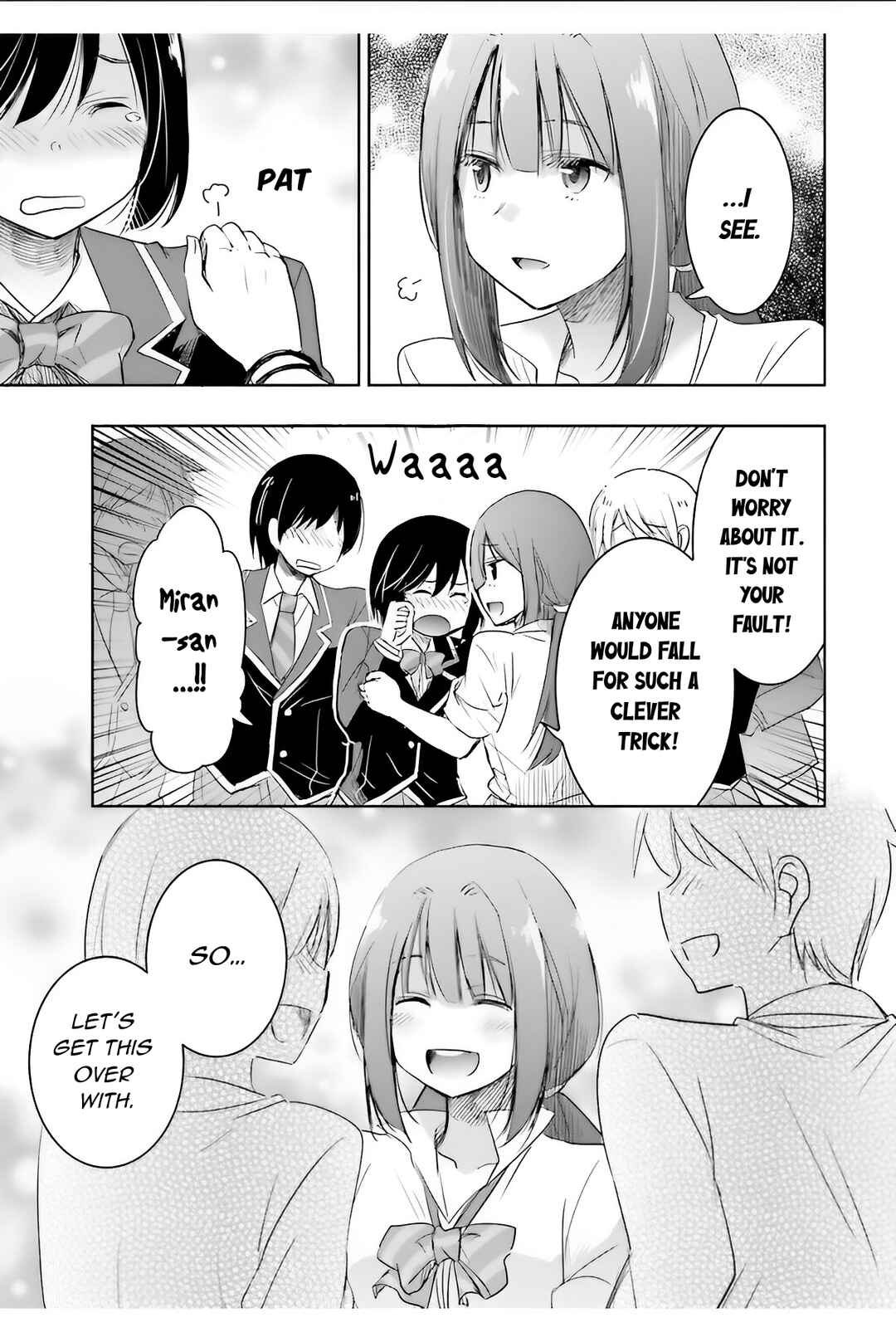 Page 13 Chapter 6 Watashi yori Tsuyoi Otoko to Kekkon shitai no - Seiso na Biji Seito Kaichou (Jitsu wa Moto Banchou) no Himitsu wo Shiru Inkya (Jitsu wa Kanojo wo Koeru Saikyou no Yankee)