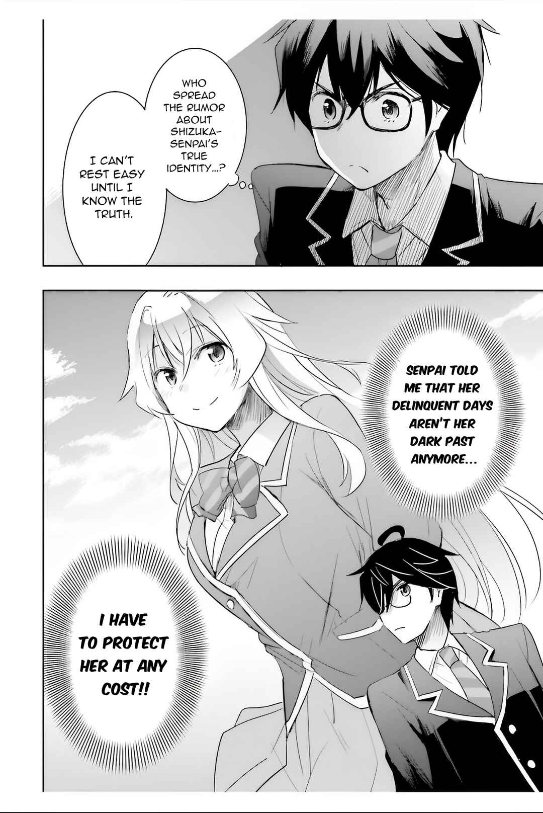 Page 28 Chapter 6 Watashi yori Tsuyoi Otoko to Kekkon shitai no - Seiso na Biji Seito Kaichou (Jitsu wa Moto Banchou) no Himitsu wo Shiru Inkya (Jitsu wa Kanojo wo Koeru Saikyou no Yankee)