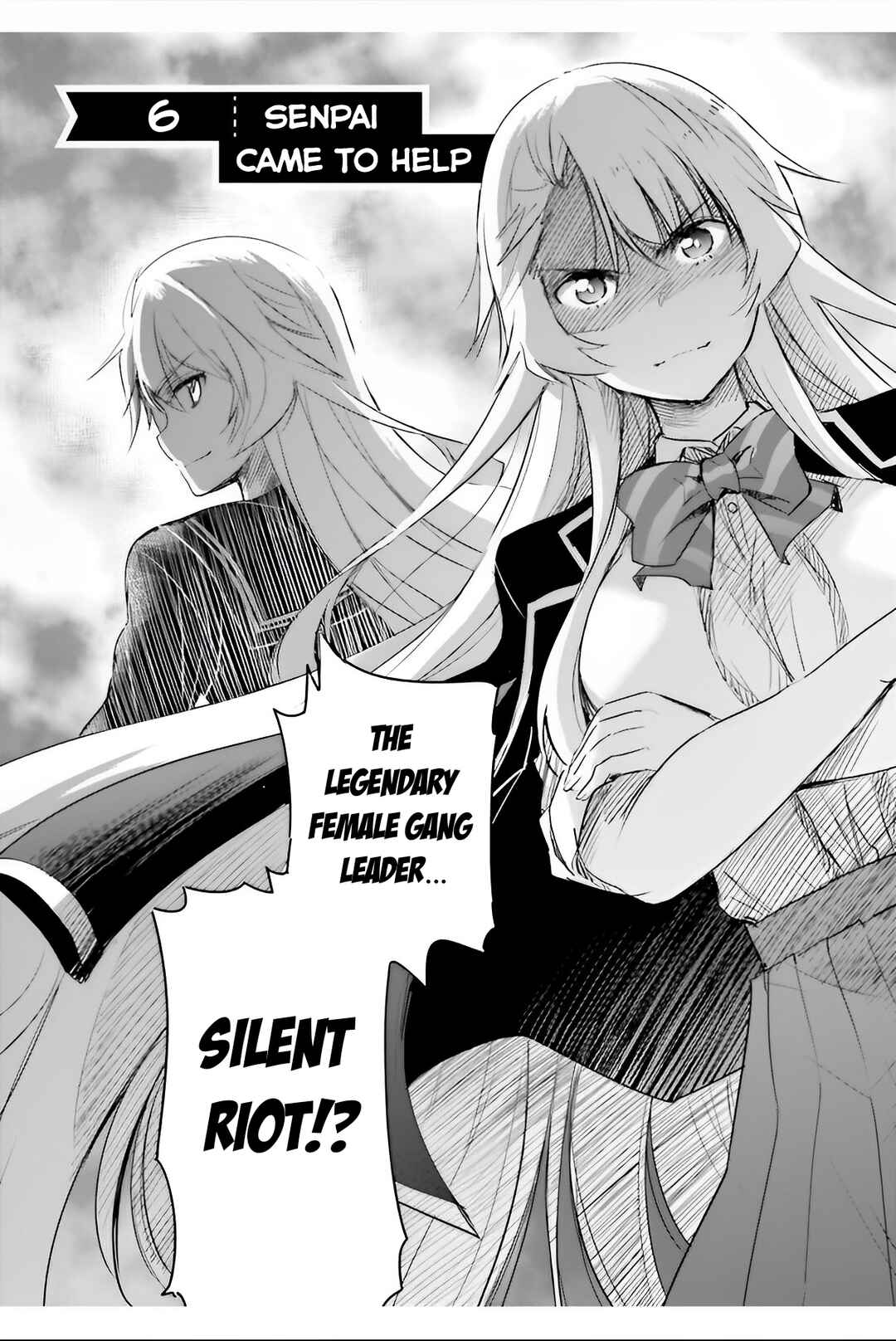 Page 3 Chapter 6 Watashi yori Tsuyoi Otoko to Kekkon shitai no - Seiso na Biji Seito Kaichou (Jitsu wa Moto Banchou) no Himitsu wo Shiru Inkya (Jitsu wa Kanojo wo Koeru Saikyou no Yankee)