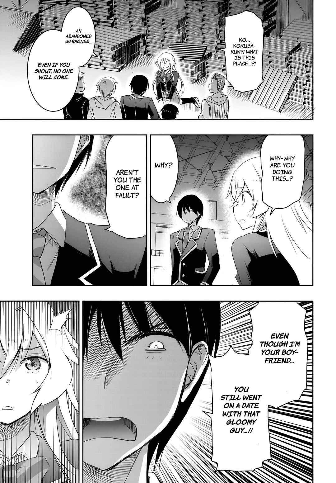 Page 7 Chapter 12 Watashi yori Tsuyoi Otoko to Kekkon shitai no - Seiso na Biji Seito Kaichou (Jitsu wa Moto Banchou) no Himitsu wo Shiru Inkya (Jitsu wa Kanojo wo Koeru Saikyou no Yankee)