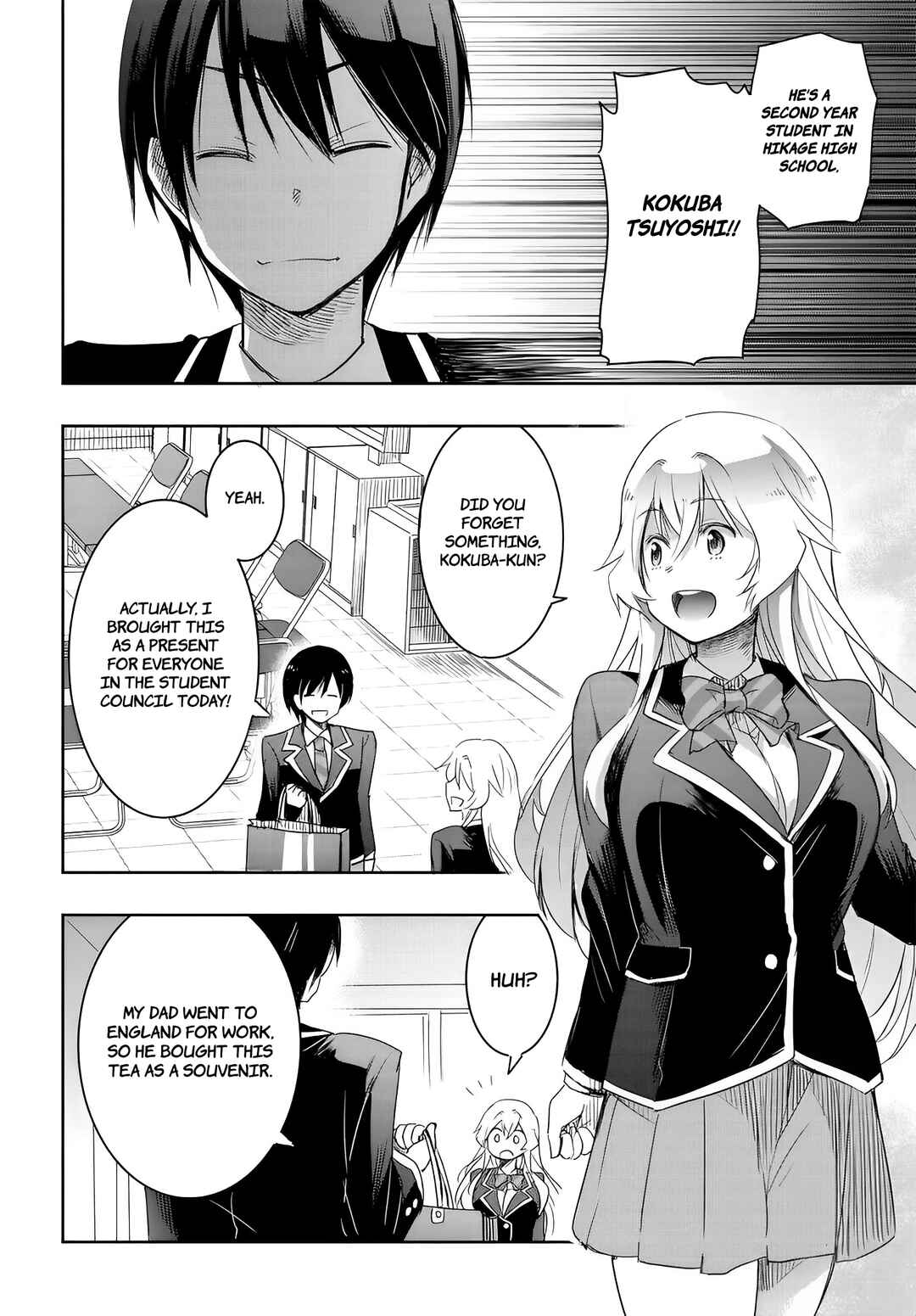 Page 10 Chapter 11 Watashi yori Tsuyoi Otoko to Kekkon shitai no - Seiso na Biji Seito Kaichou (Jitsu wa Moto Banchou) no Himitsu wo Shiru Inkya (Jitsu wa Kanojo wo Koeru Saikyou no Yankee)