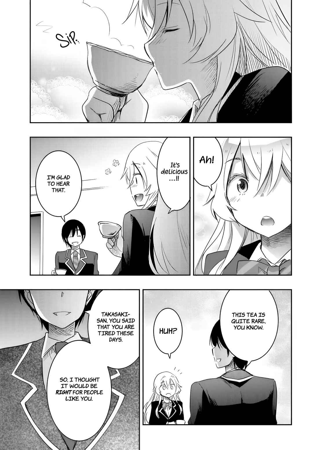 Page 13 Chapter 11 Watashi yori Tsuyoi Otoko to Kekkon shitai no - Seiso na Biji Seito Kaichou (Jitsu wa Moto Banchou) no Himitsu wo Shiru Inkya (Jitsu wa Kanojo wo Koeru Saikyou no Yankee)