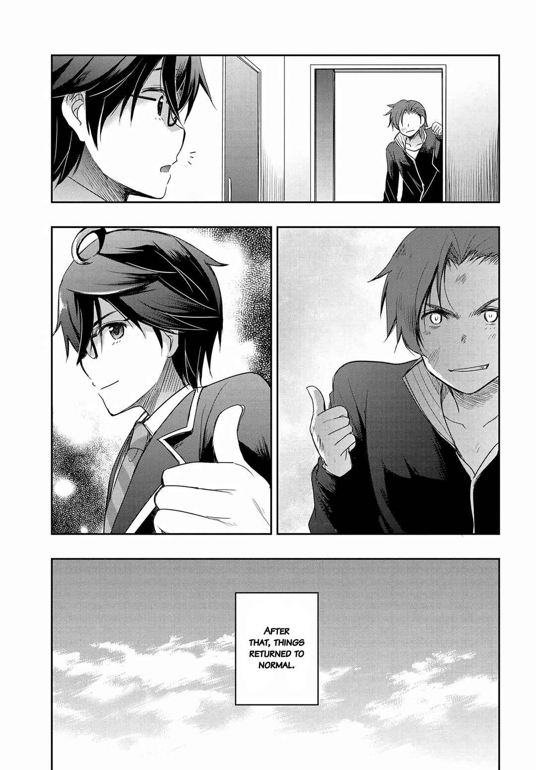 Page 17 Chapter 13 Watashi yori Tsuyoi Otoko to Kekkon shitai no - Seiso na Biji Seito Kaichou (Jitsu wa Moto Banchou) no Himitsu wo Shiru Inkya (Jitsu wa Kanojo wo Koeru Saikyou no Yankee)