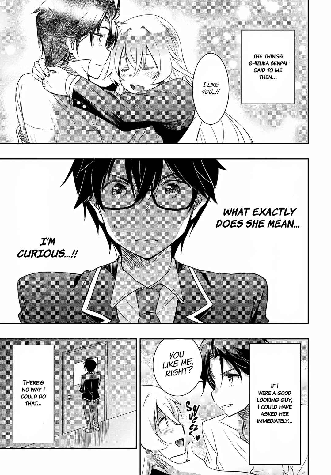 Page 19 Chapter 13 Watashi yori Tsuyoi Otoko to Kekkon shitai no - Seiso na Biji Seito Kaichou (Jitsu wa Moto Banchou) no Himitsu wo Shiru Inkya (Jitsu wa Kanojo wo Koeru Saikyou no Yankee)